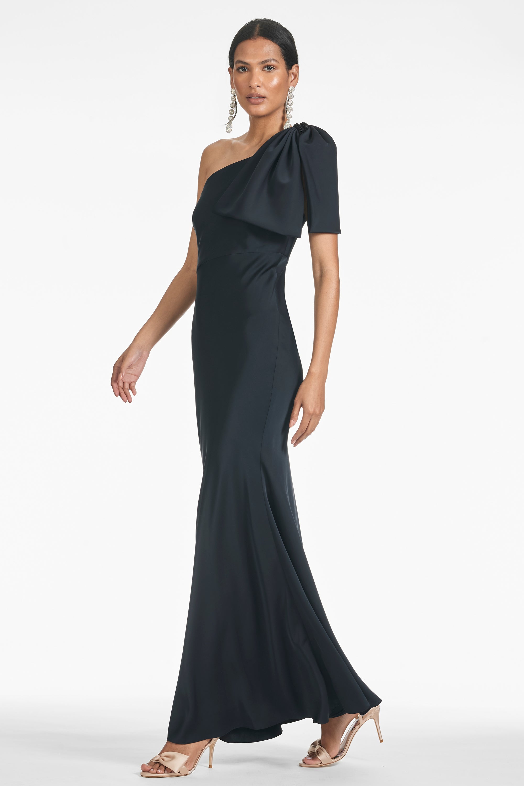 Aubrey Gown - Black - Final Sale