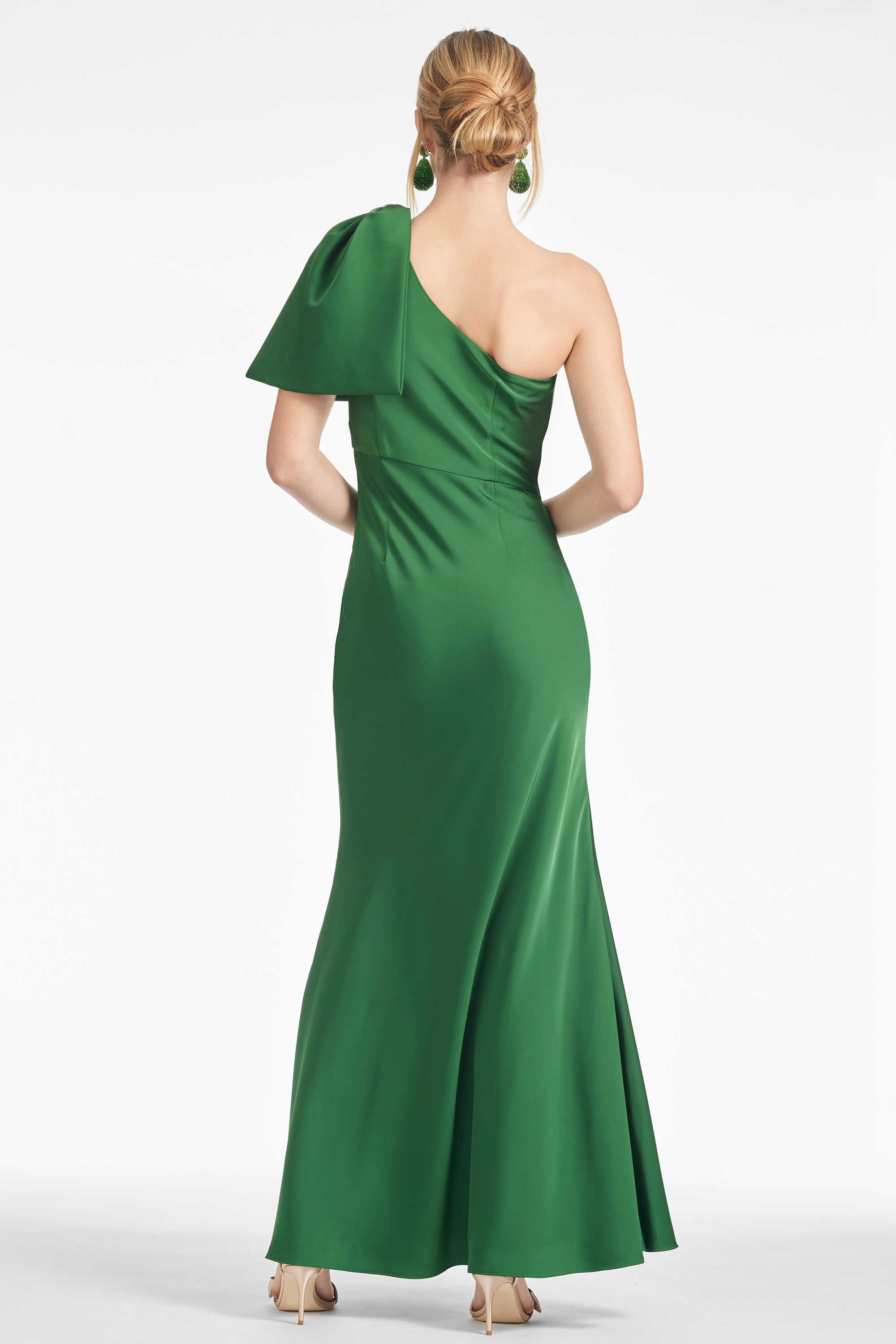 Aubrey Gown - Emerald - Final Sale