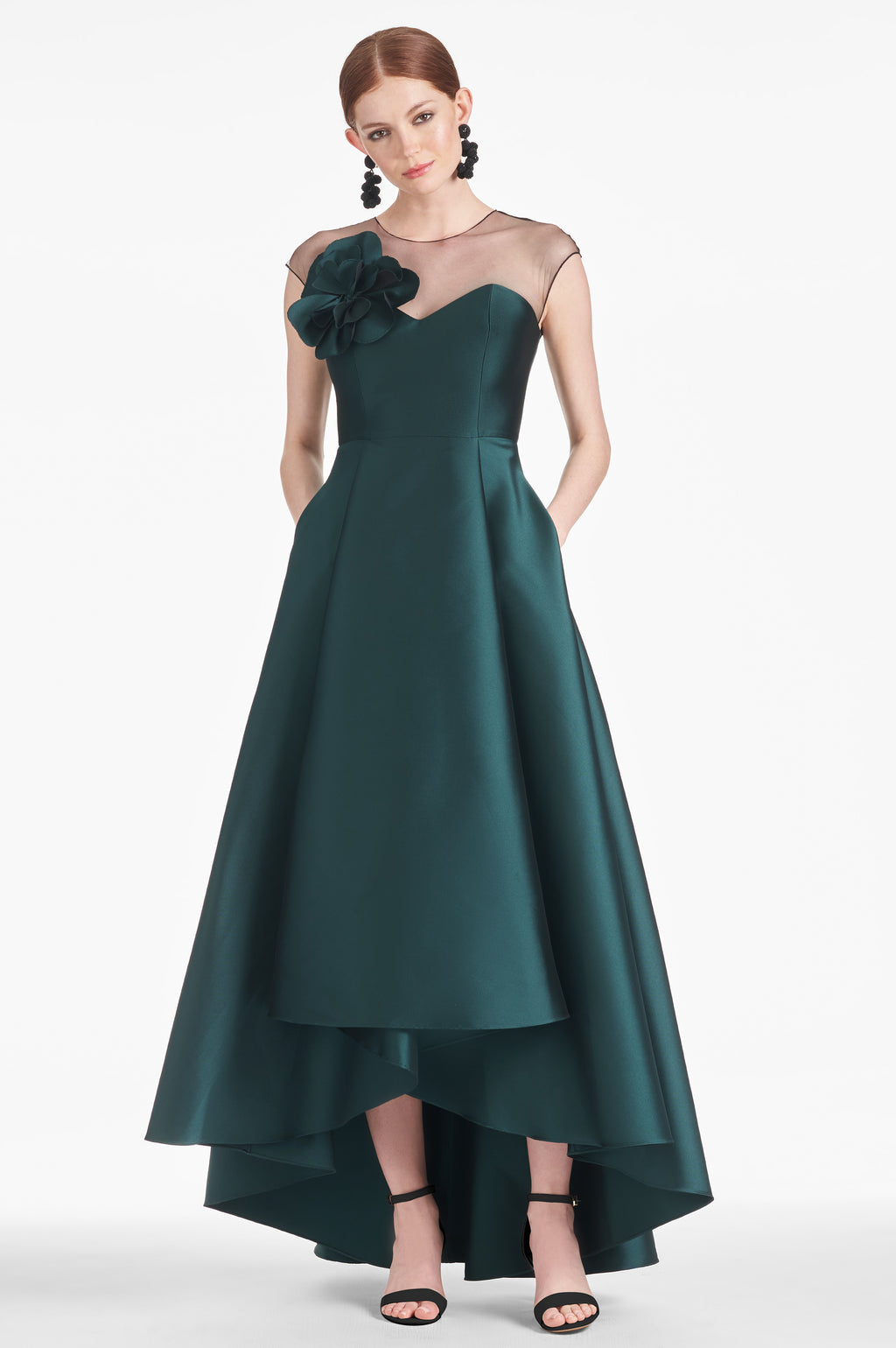 Sachin and sales babi green dress