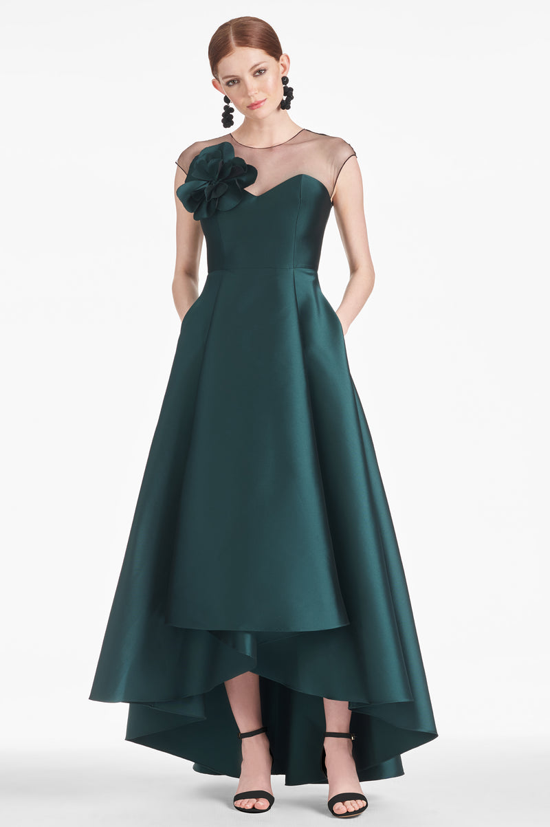 Blakely Gown - Forest Green