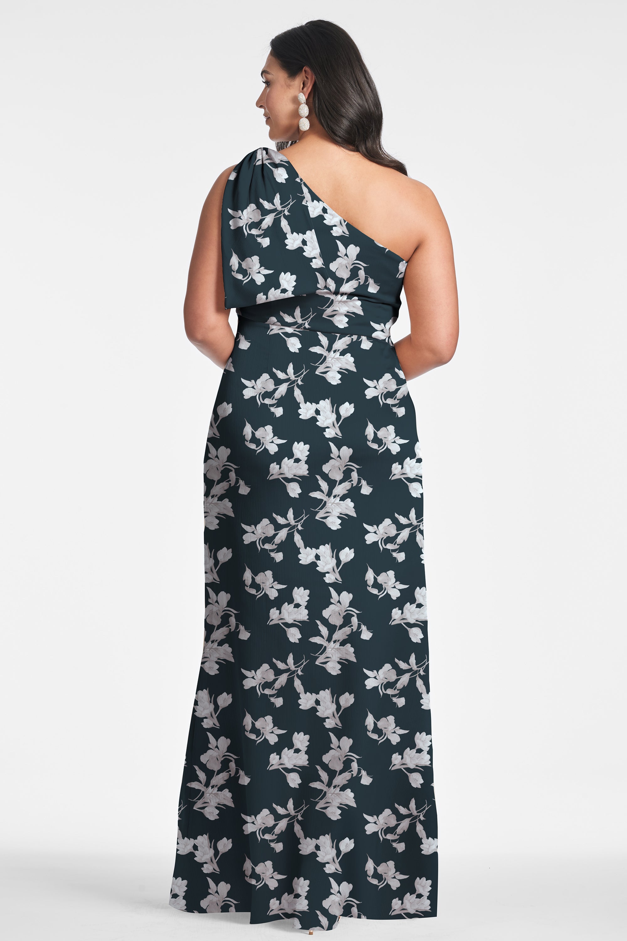 Chelsea Gown - Navy Venetia Petal - Final Sale