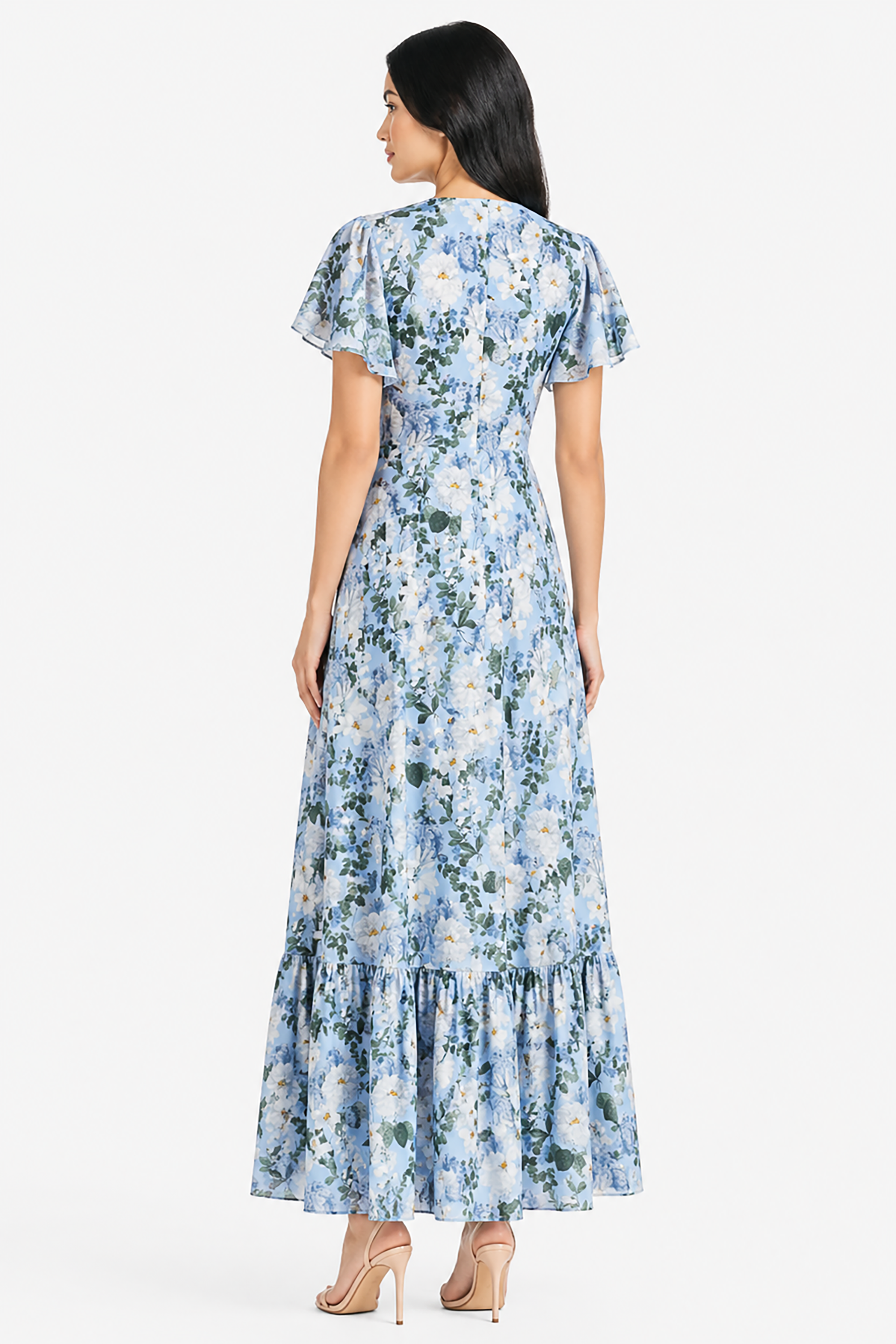 EMMA DRESS - DELFT PETALS