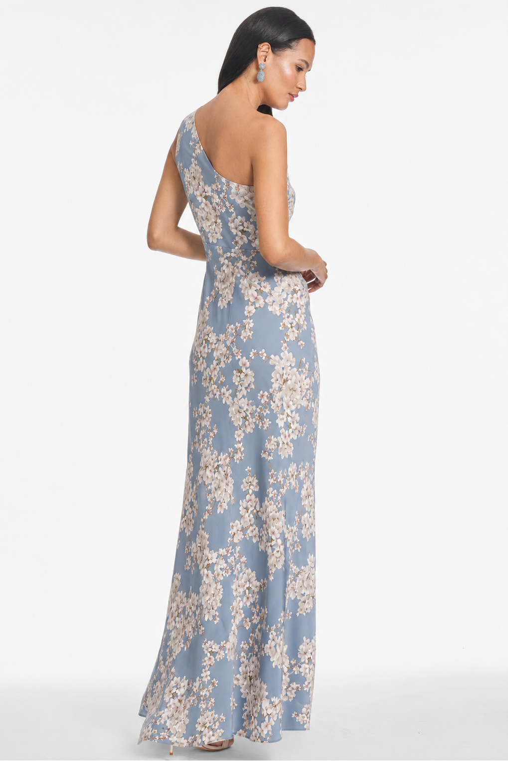 DELPHINE GOWN - WISTERIA CHERRY BLOOMS