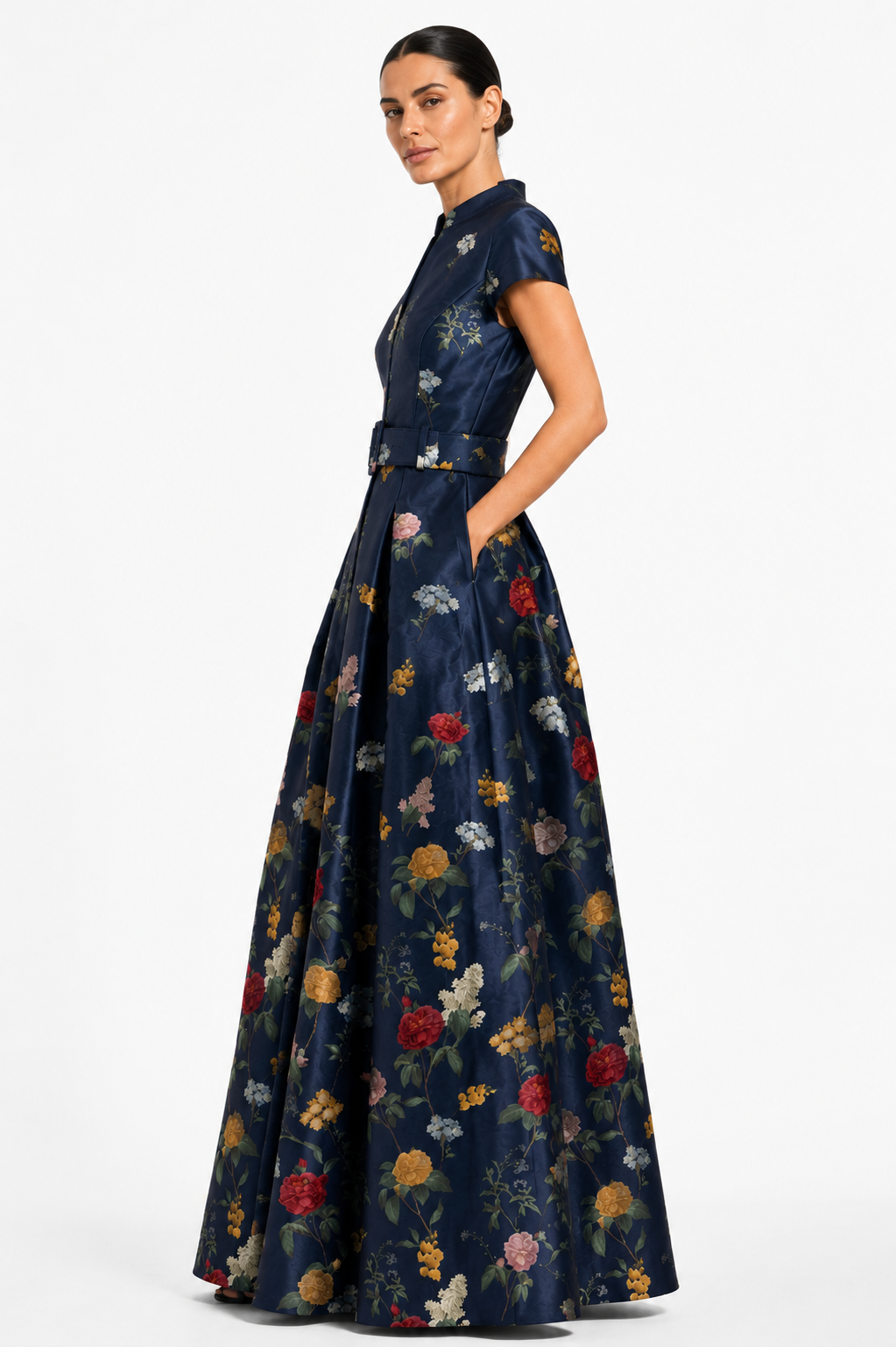 MARTA GOWN - MIDNIGHT MAGIC GARDEN DEGRADE