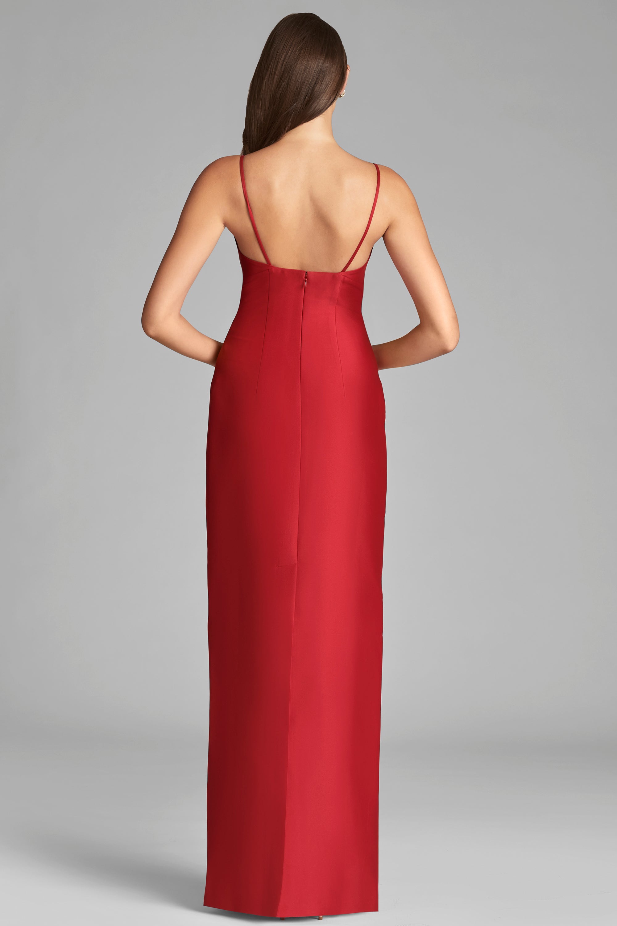 Embellished Pryce Gown - Holly Red - Final Sale
