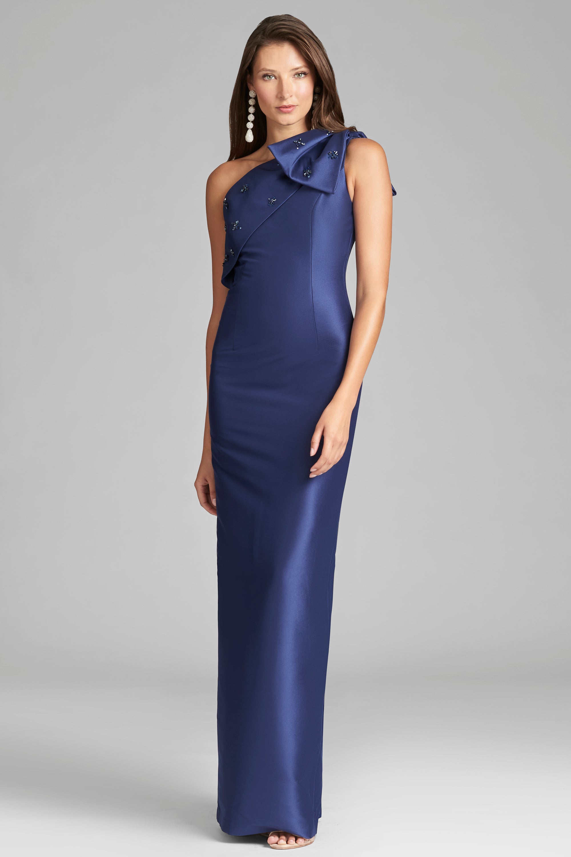 Olivia Gown - Washed Indigo - Final Sale