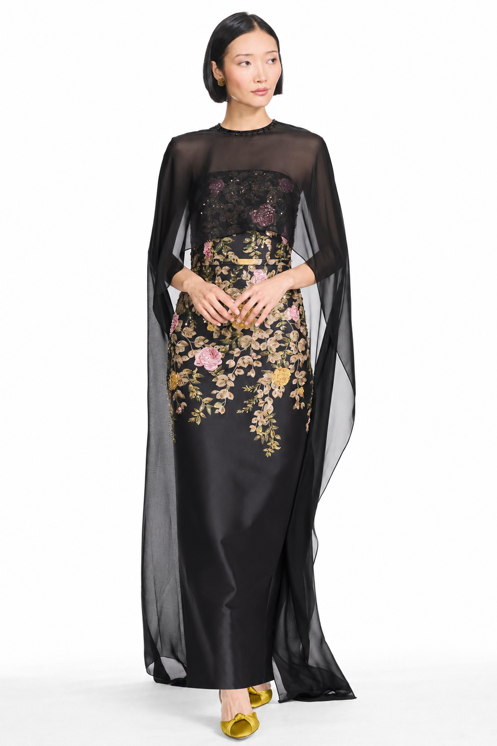 TINSLEY CAPE - BLACK
