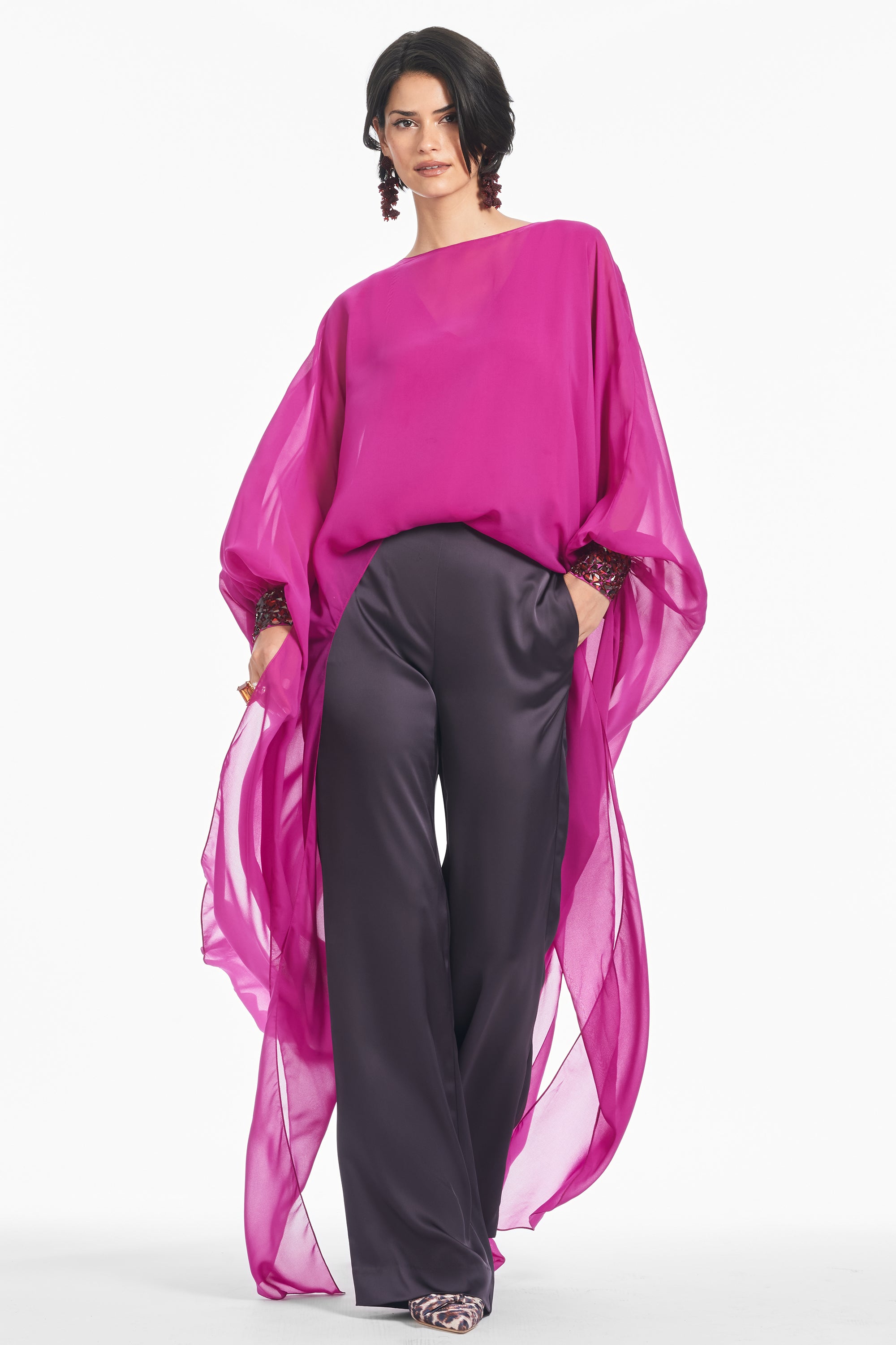 Ginger Top - Magenta - Final Sale