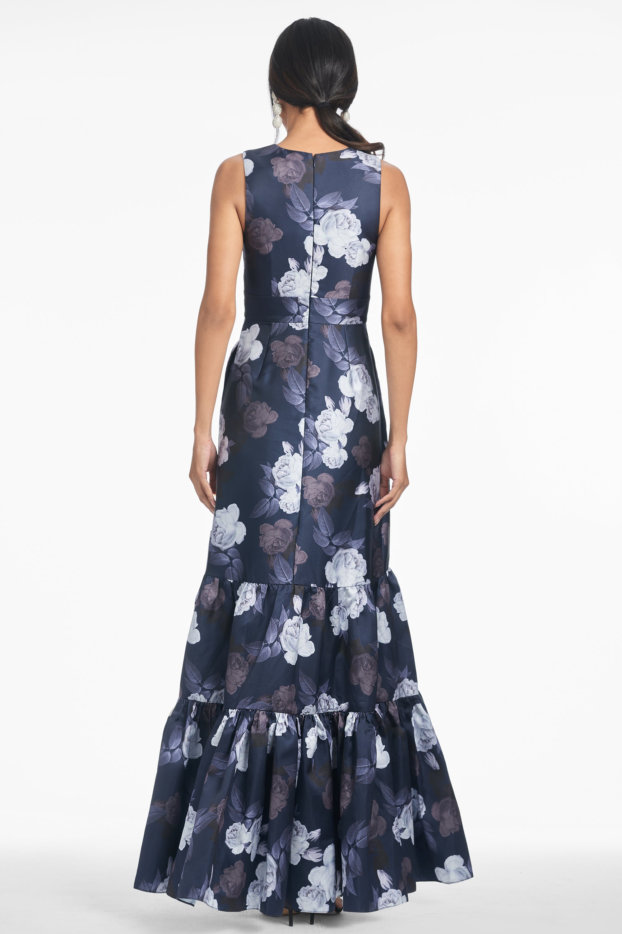 Rori Gown - Midnight Glacial Rose - Final Sale