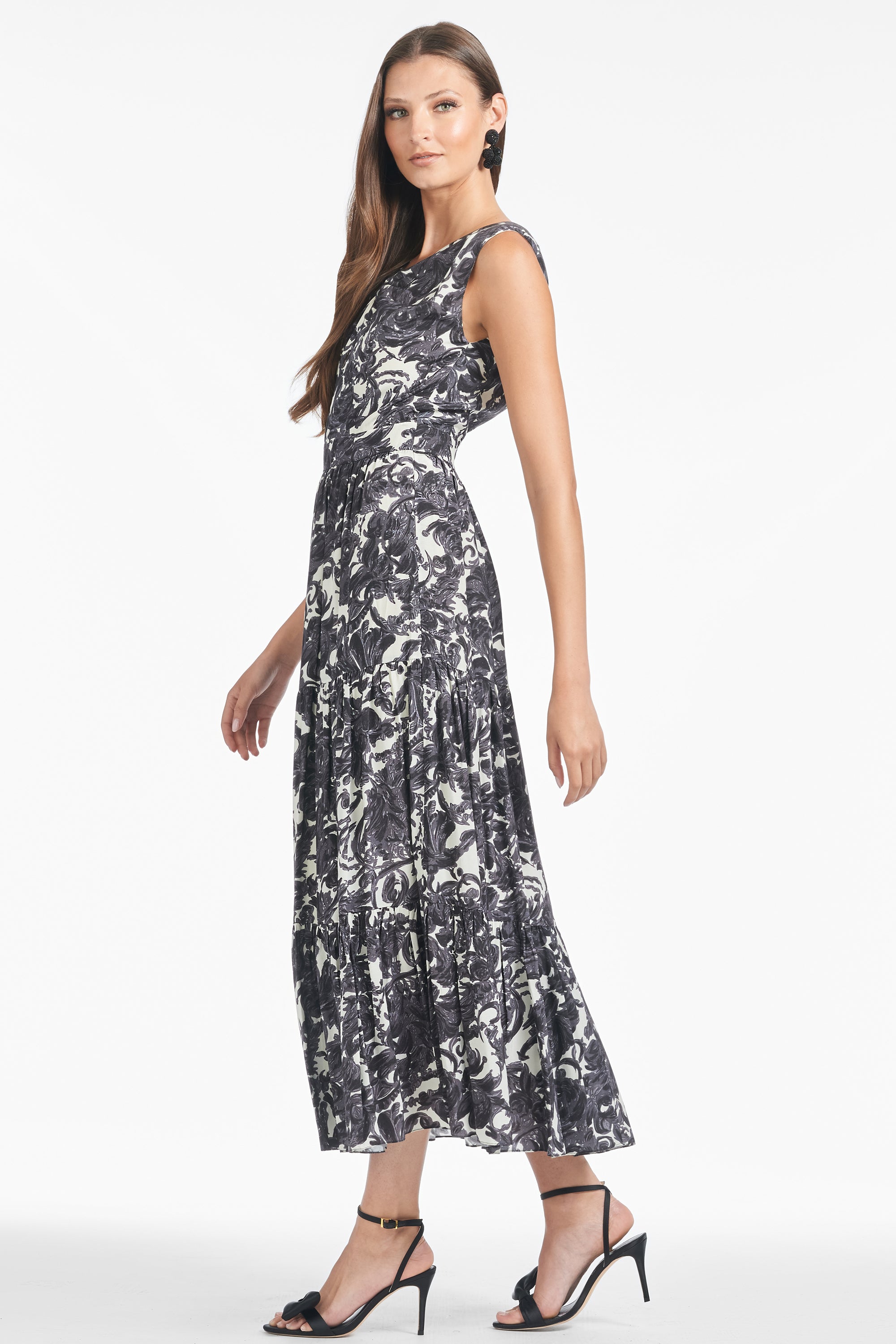 Anaisha Dress - Graphic Scroll - Final Sale