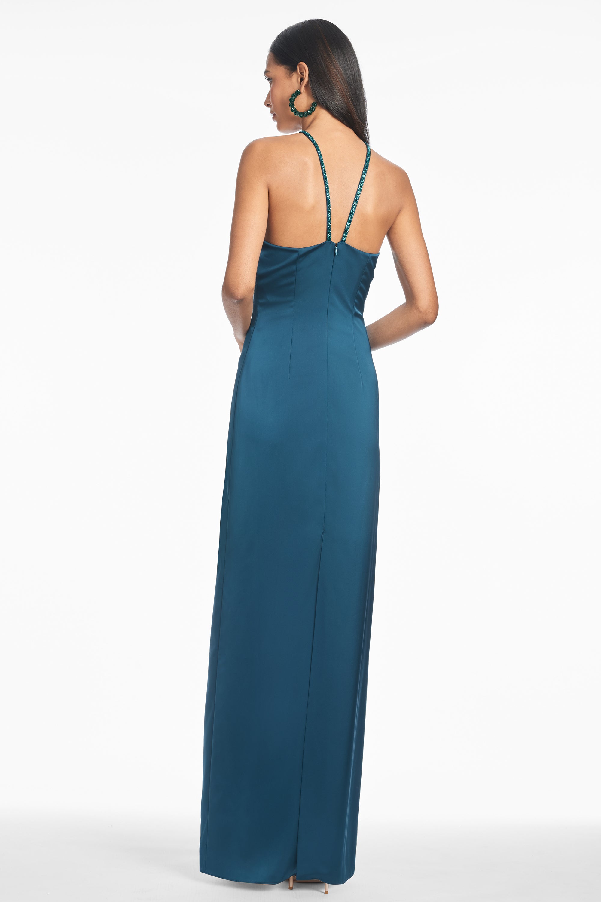 Becca Gown - Bottle Green - Final Sale