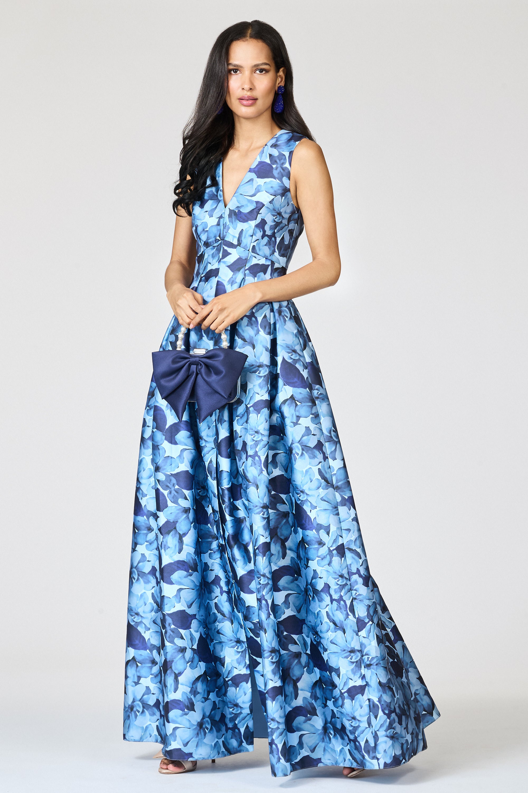 BROOKE GOWN - FROSTED MAGNOLIAS
