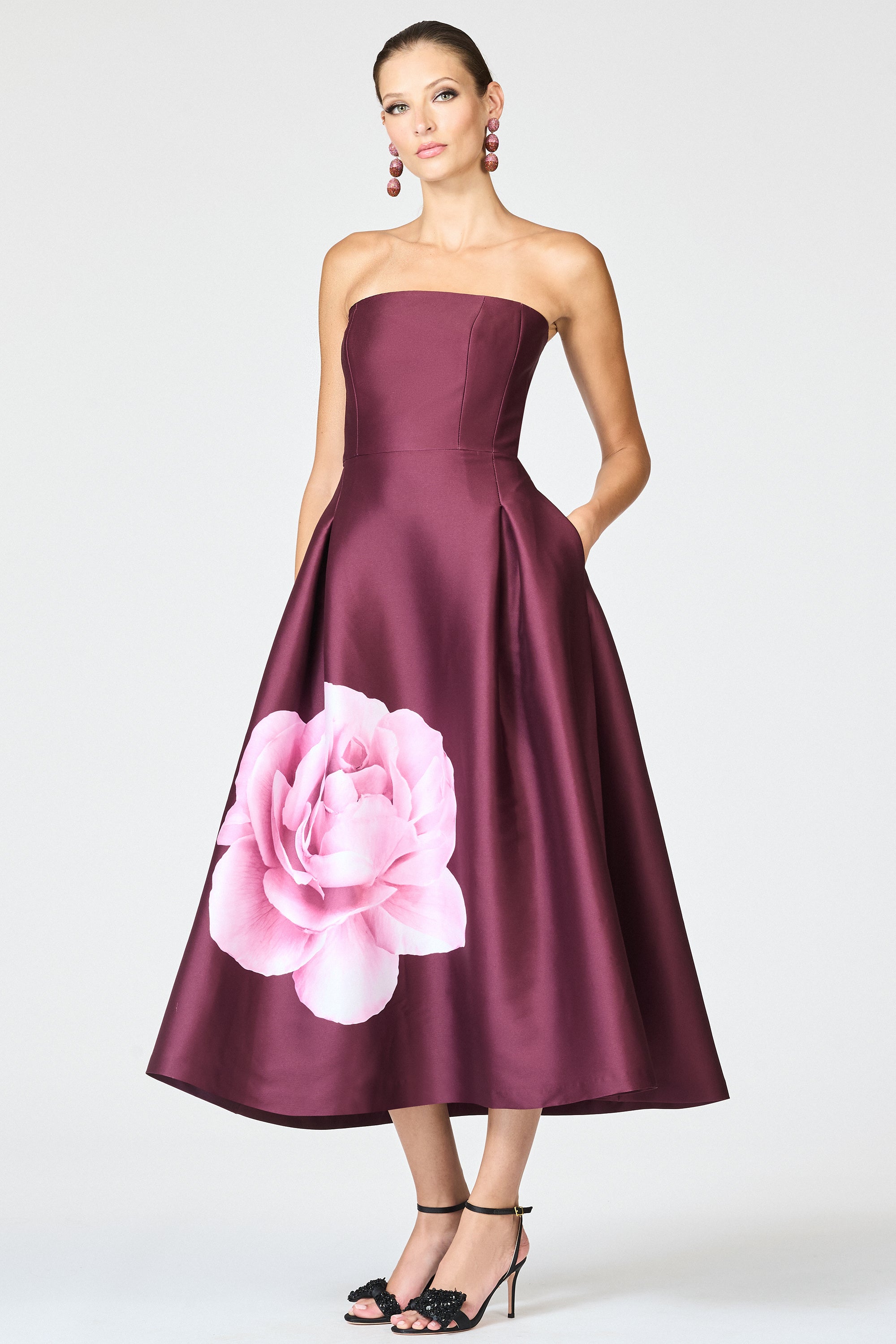 SHAY DRESS - BORDEAUX ESPERANCE