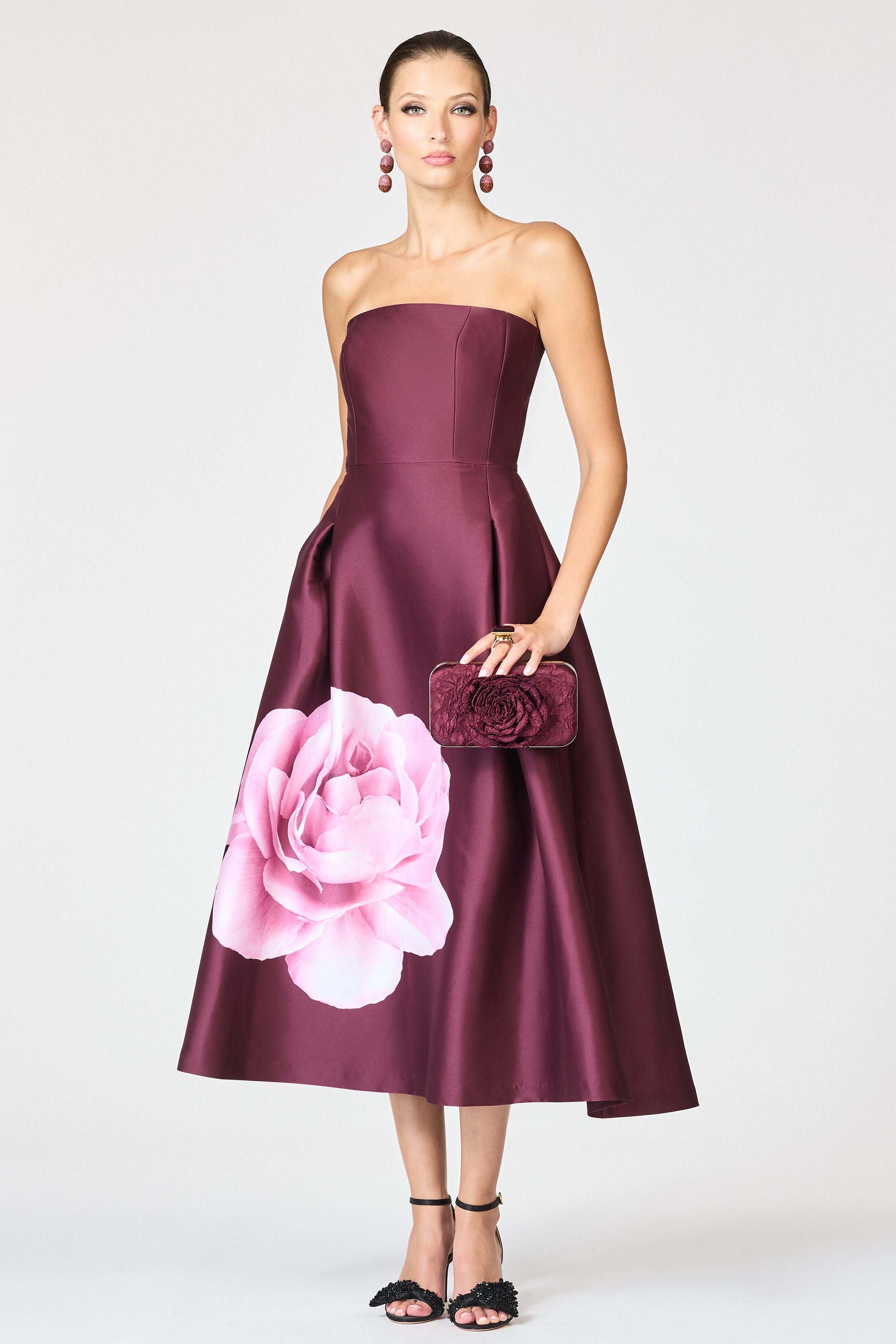 SHAY DRESS - BORDEAUX ESPERANCE