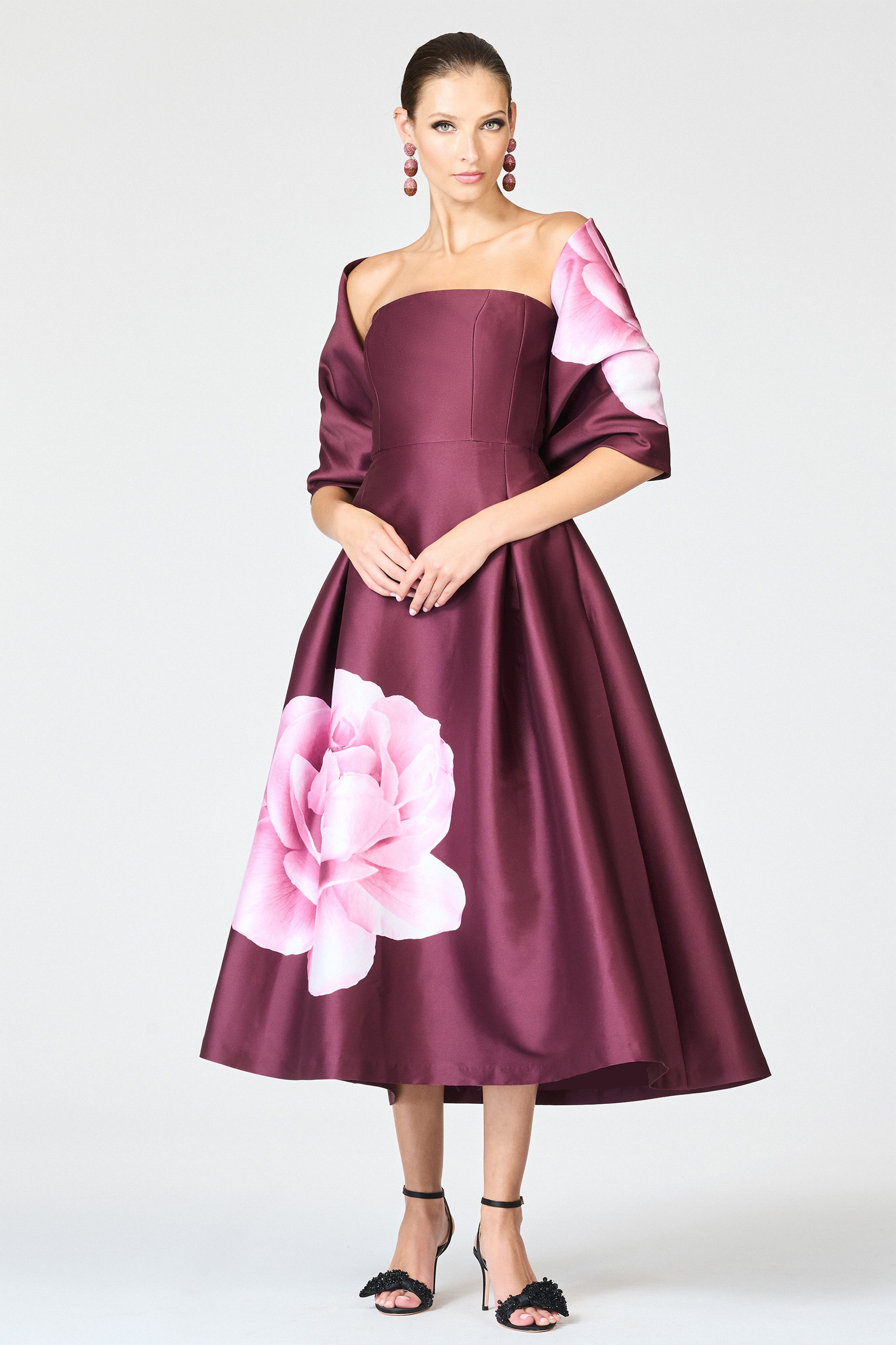 SHAY DRESS - BORDEAUX ESPERANCE