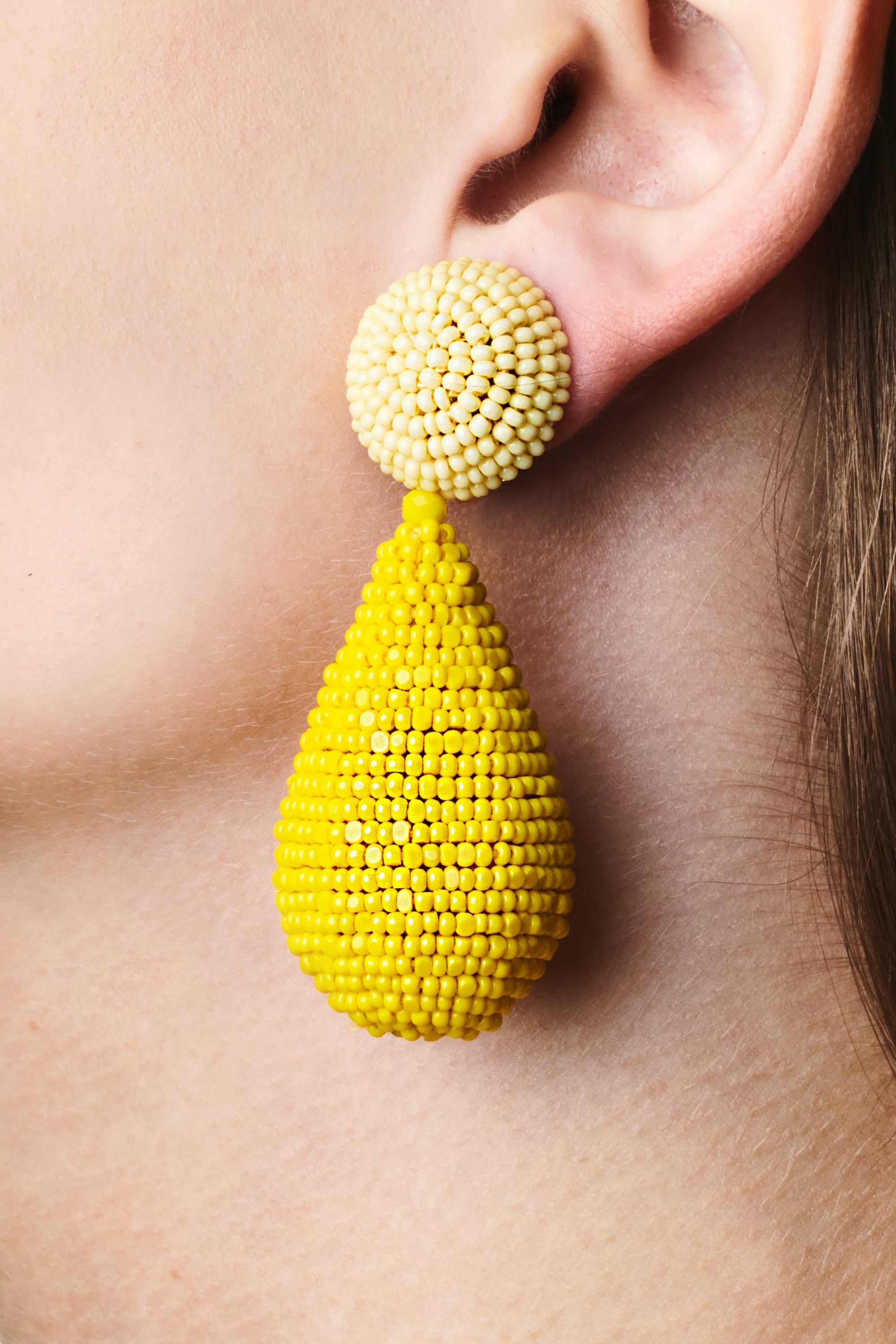 ALENA EARRINGS - CANARY
