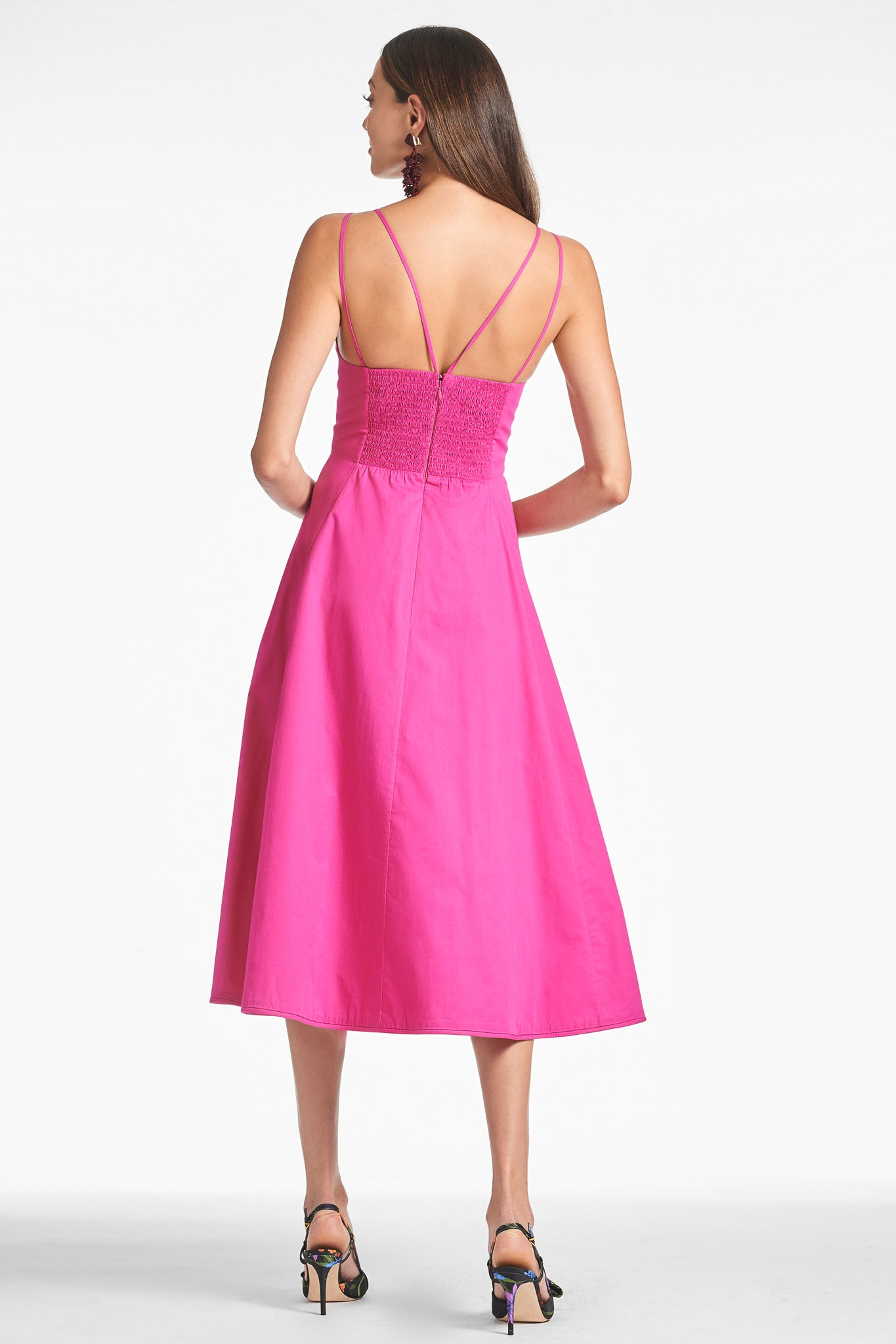 Jacinta Dress - Cerise - Final Sale