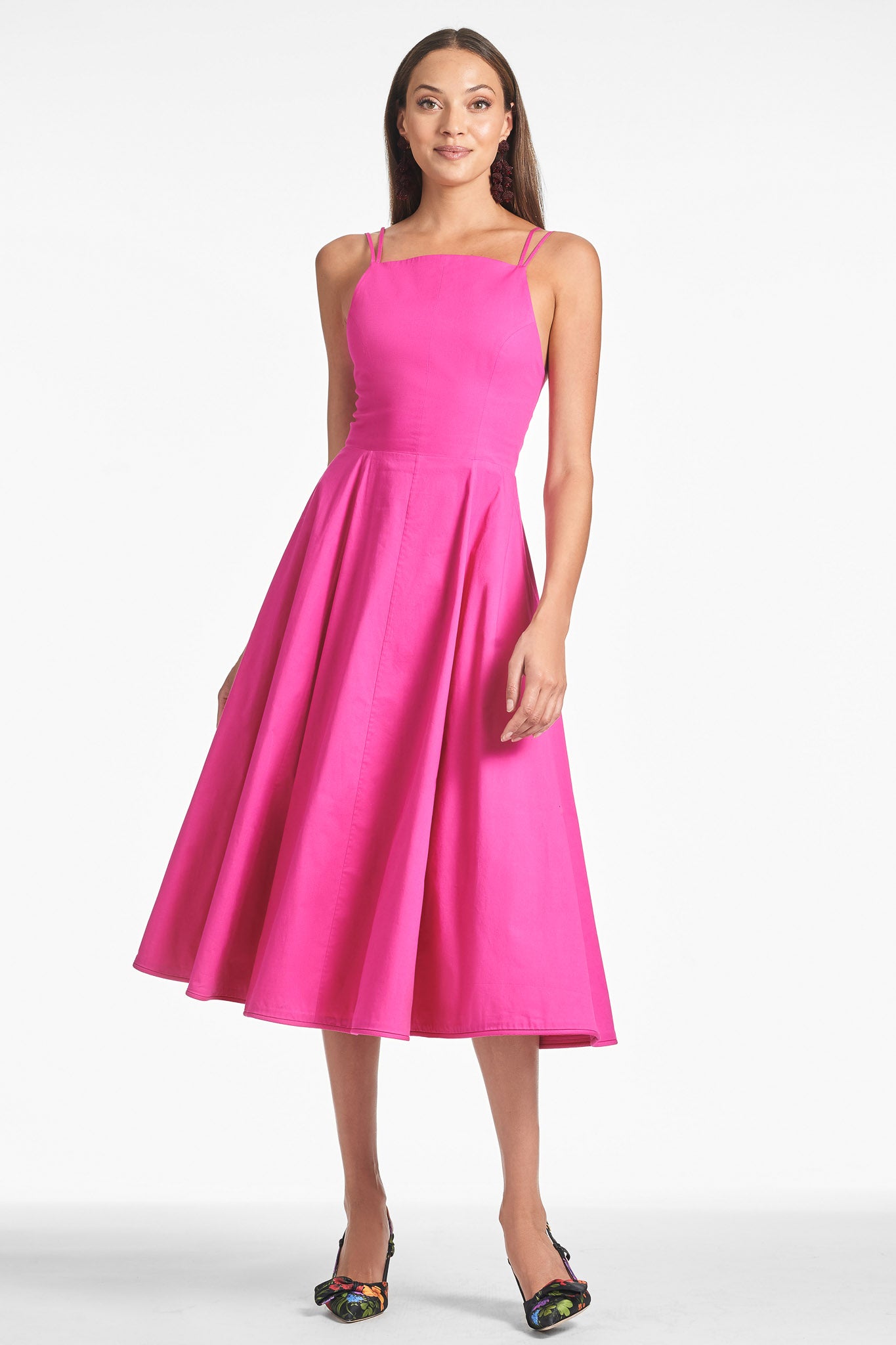 Jacinta Dress - Cerise - Final Sale