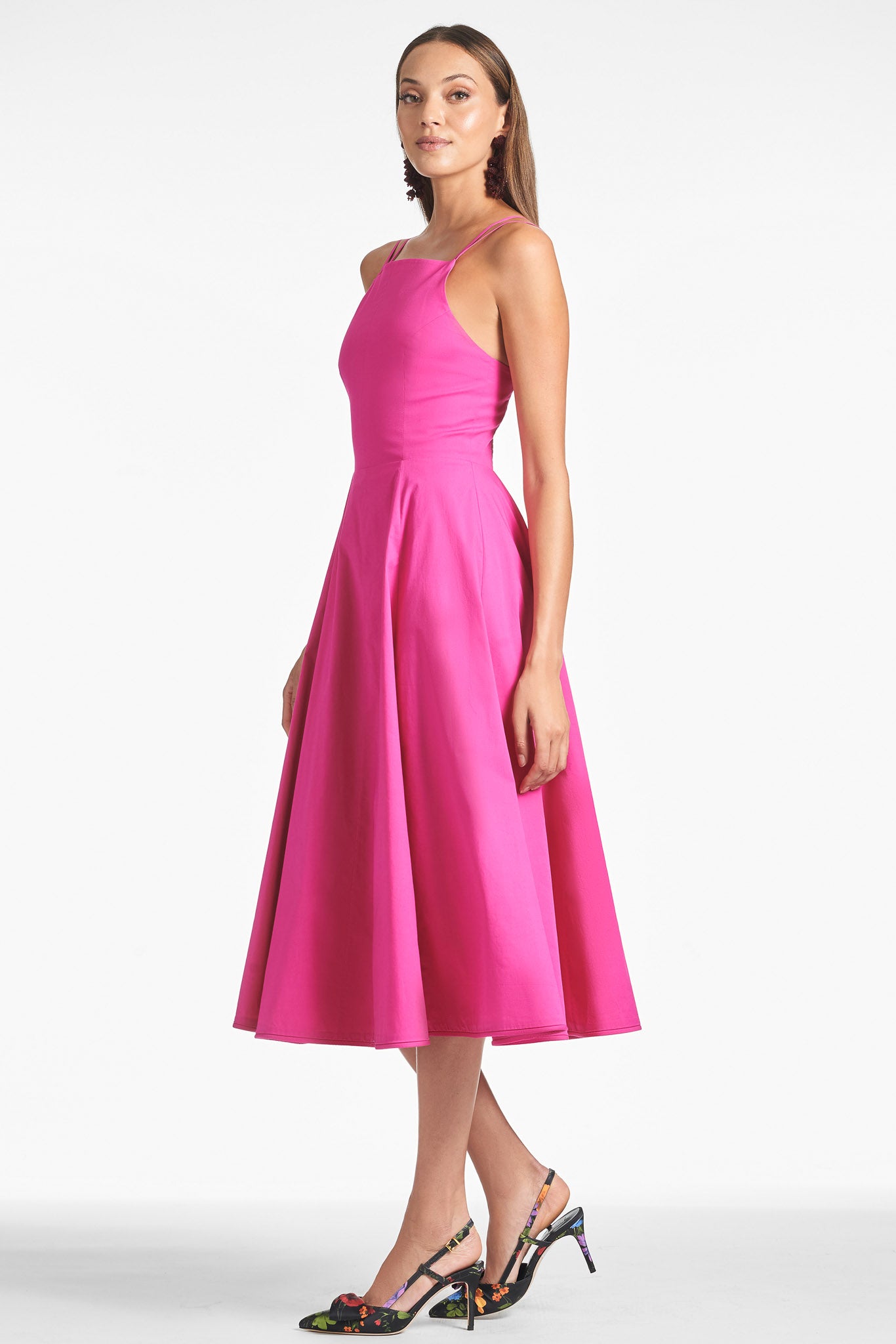 Jacinta Dress - Cerise - Final Sale