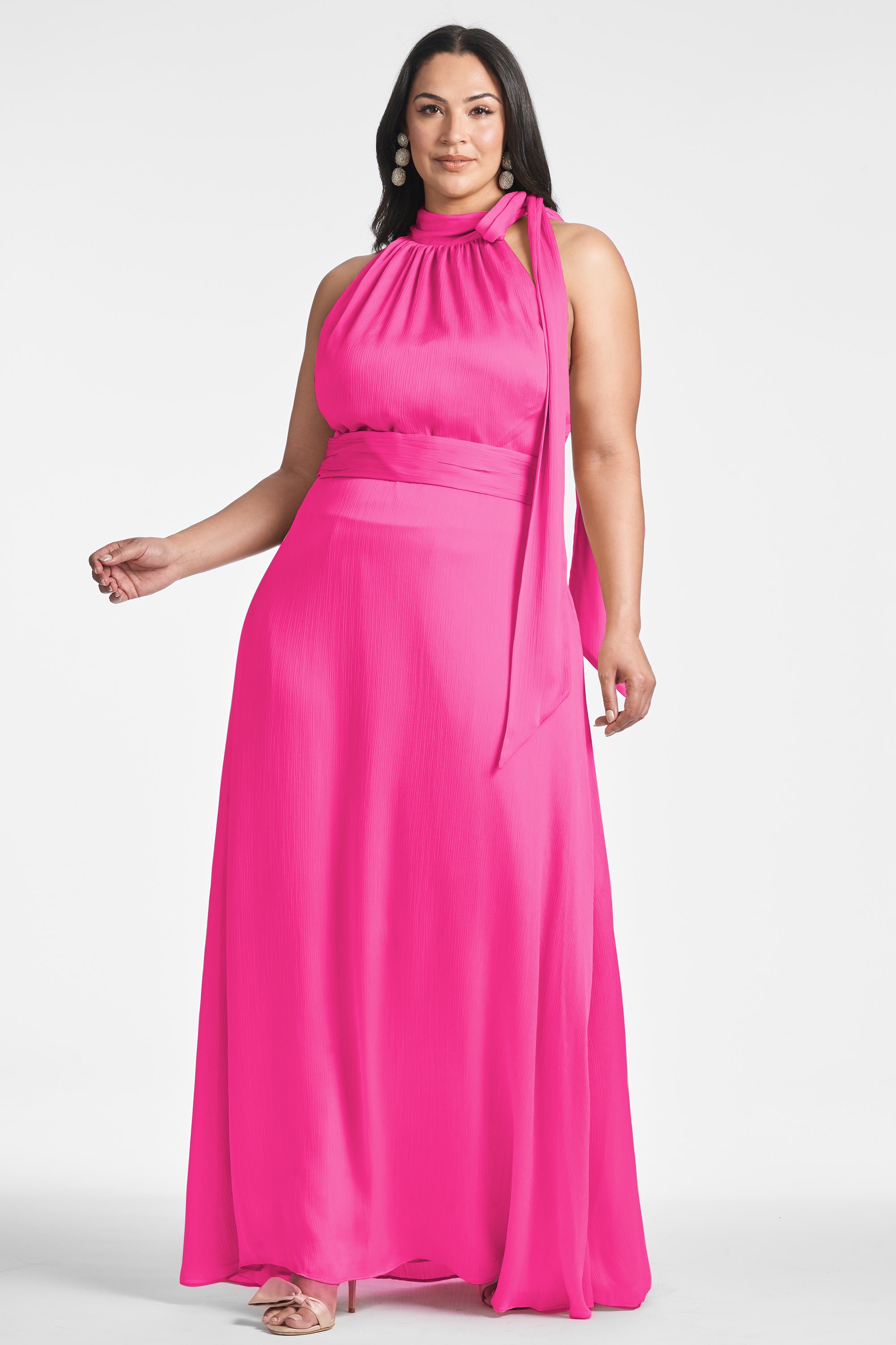 Kayla Gown - Dragonfruit - Final Sale