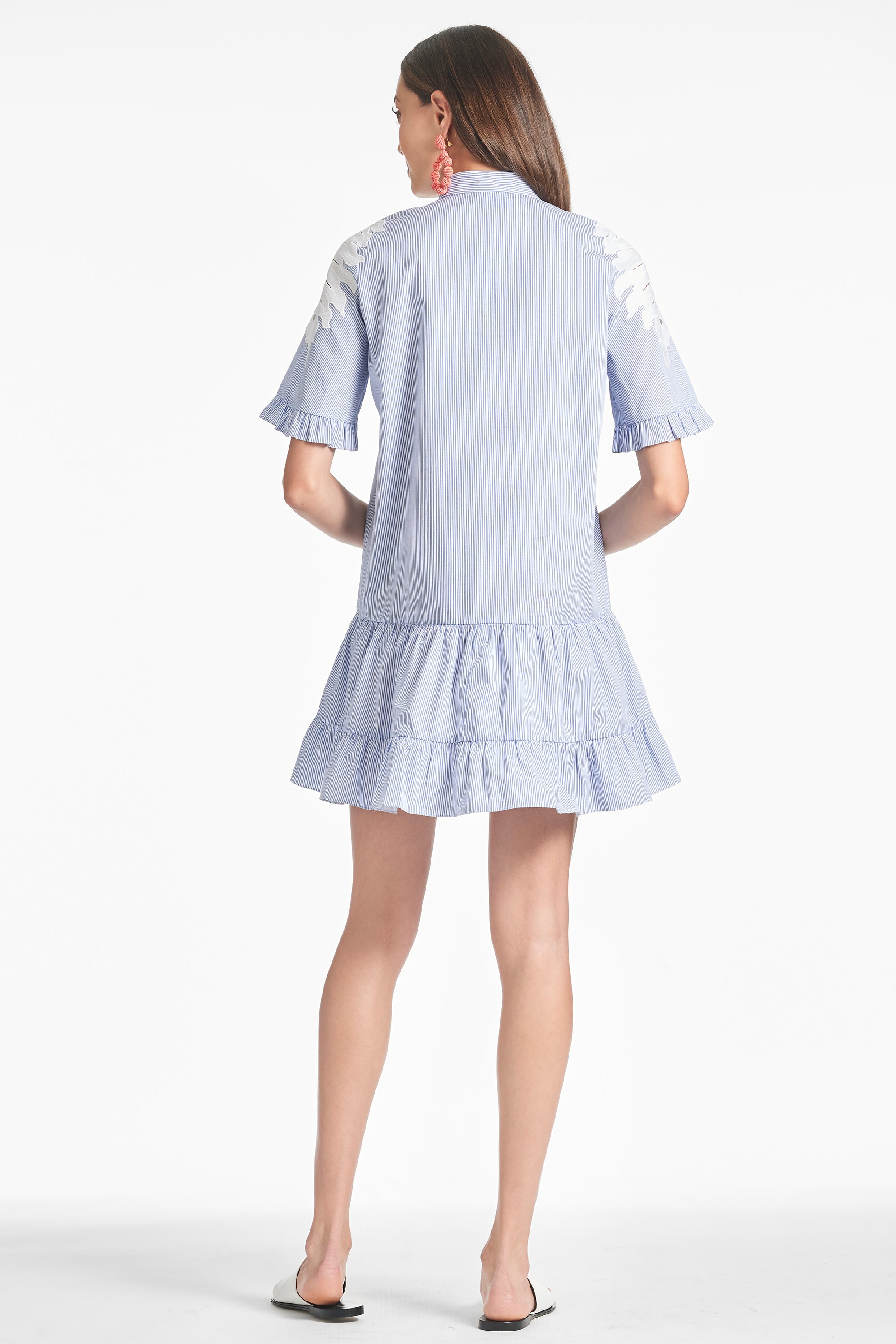 Palma Dress - Pinstripe - Final Sale