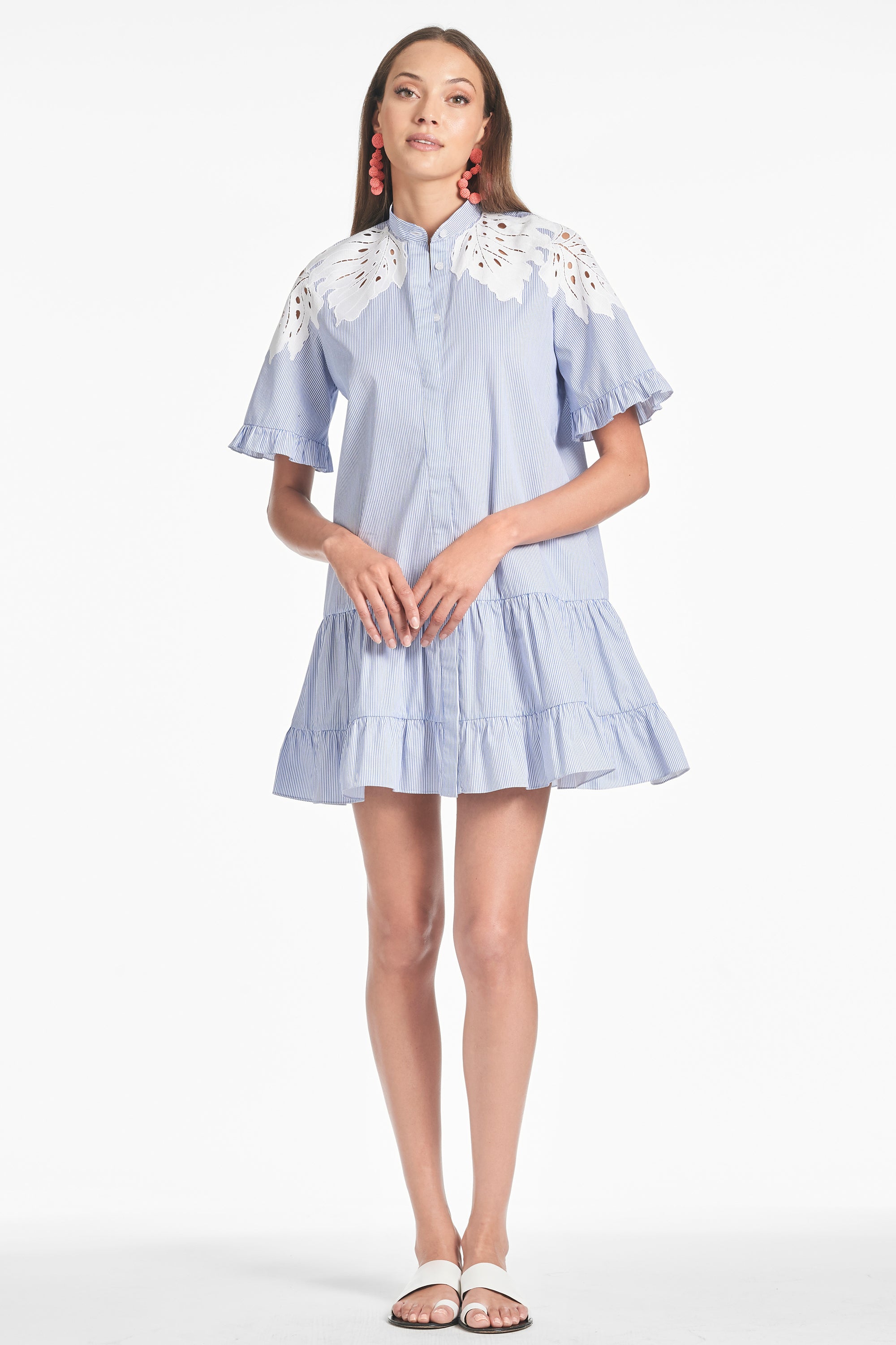 Palma Dress - Pinstripe - Final Sale