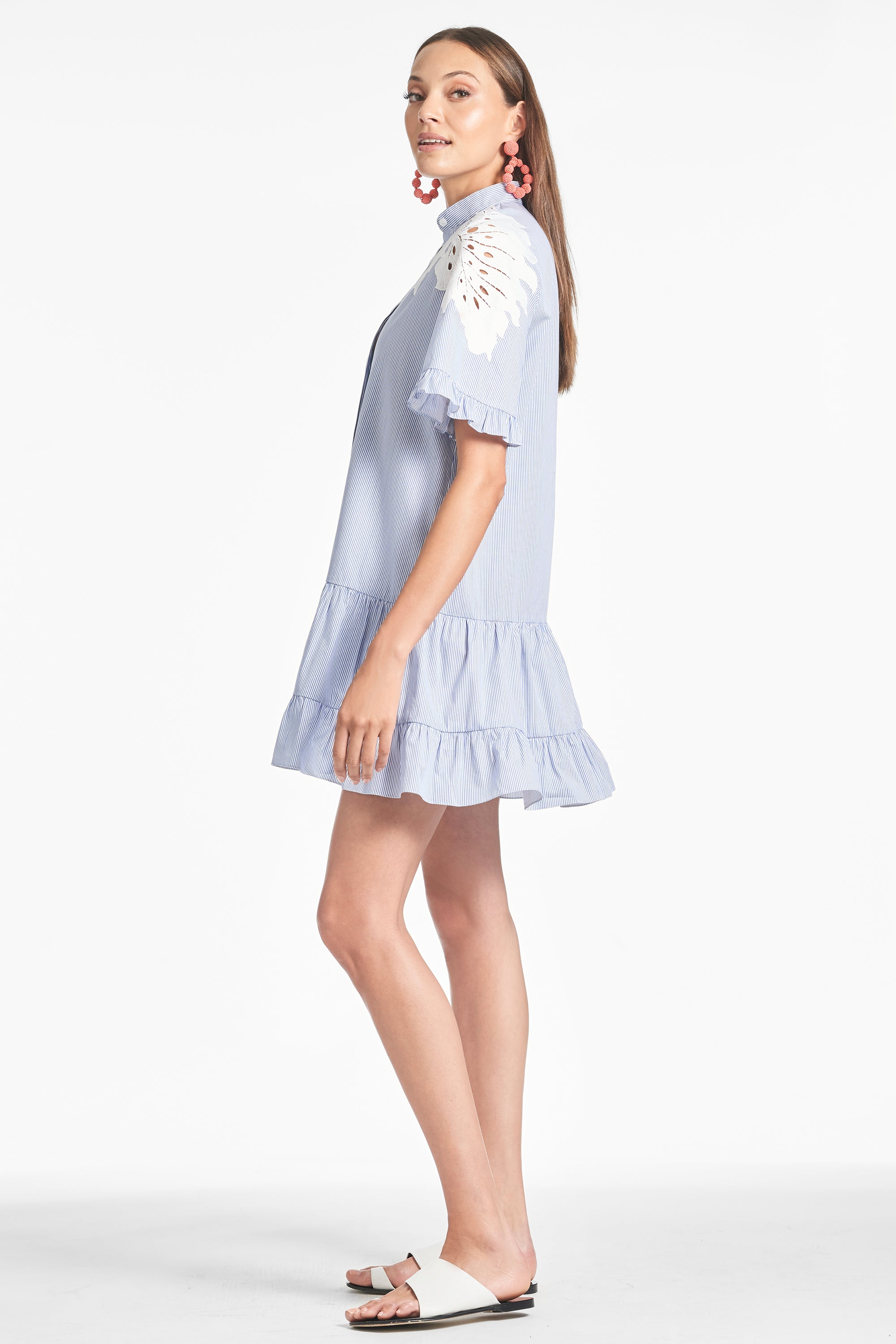 Palma Dress - Pinstripe - Final Sale