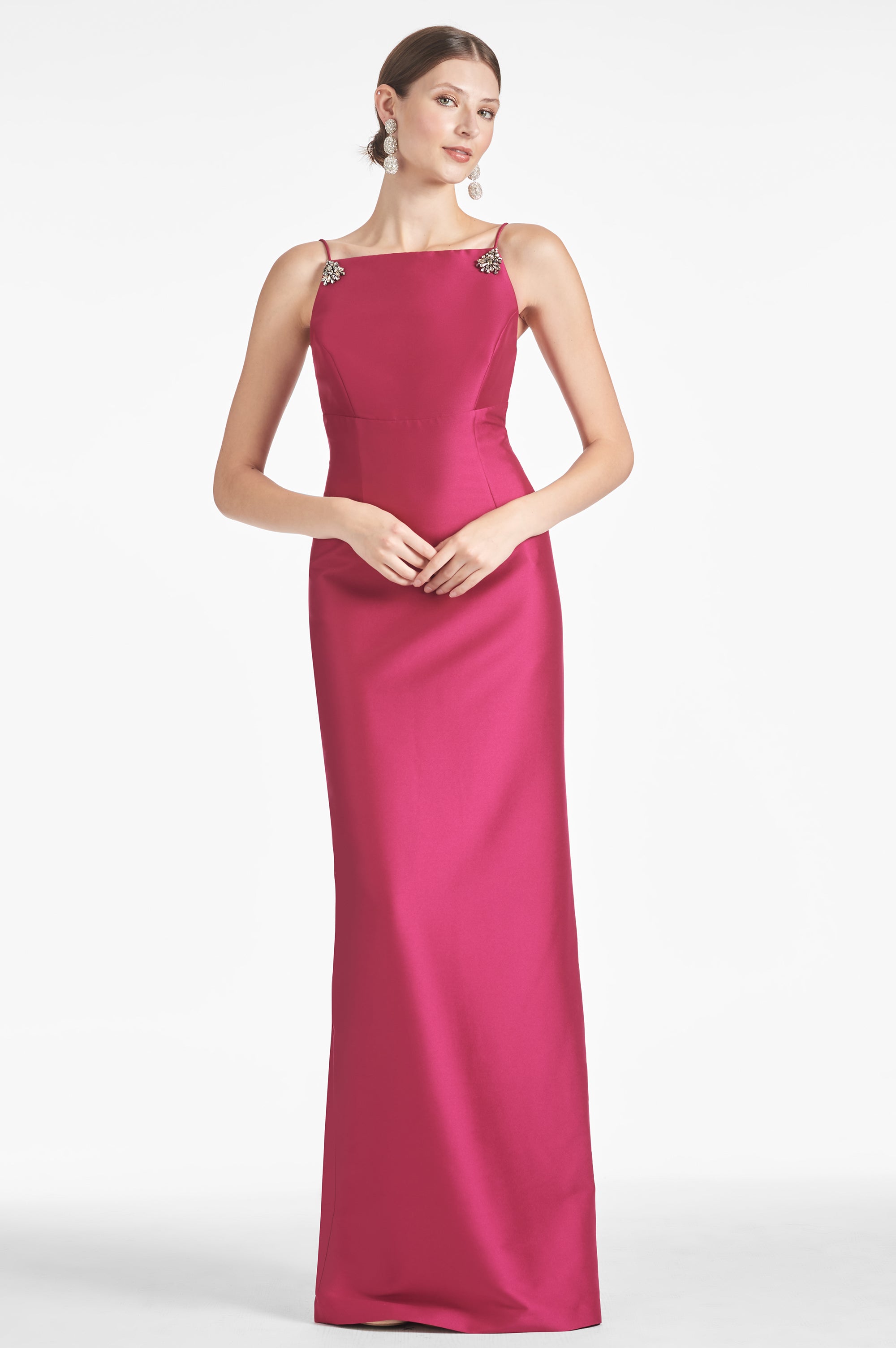 strapless brocade midi dress Lulus Women's Kya Strapless Brocade Midi Dress with Pockets, Gold, Small