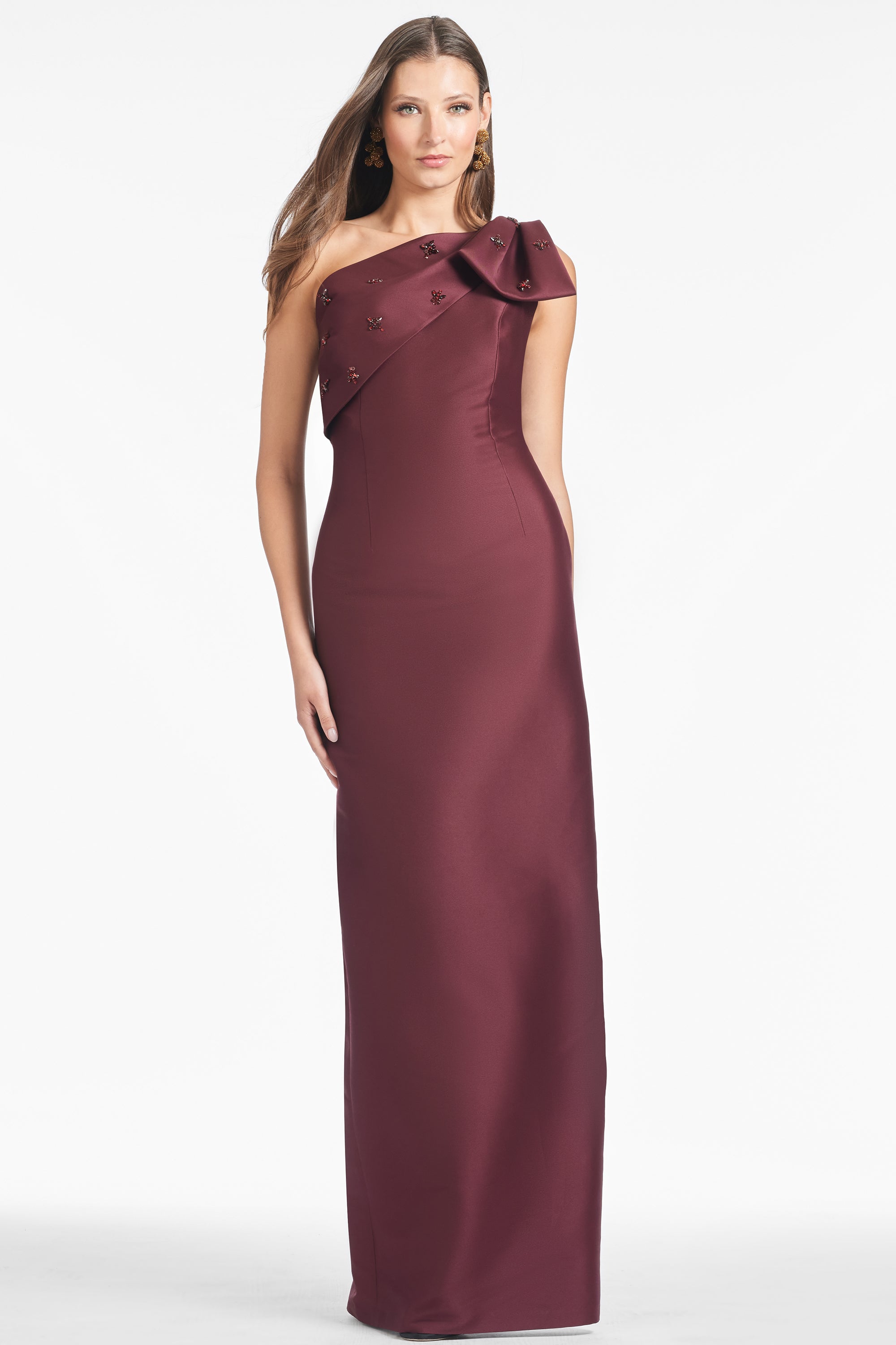 Olivia Gown - Malbec - Final Sale