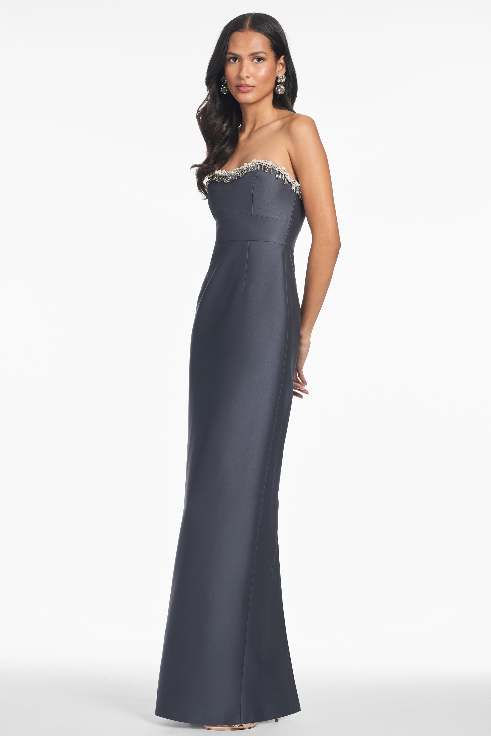 Hedy Gown - Charcoal - Final Sale