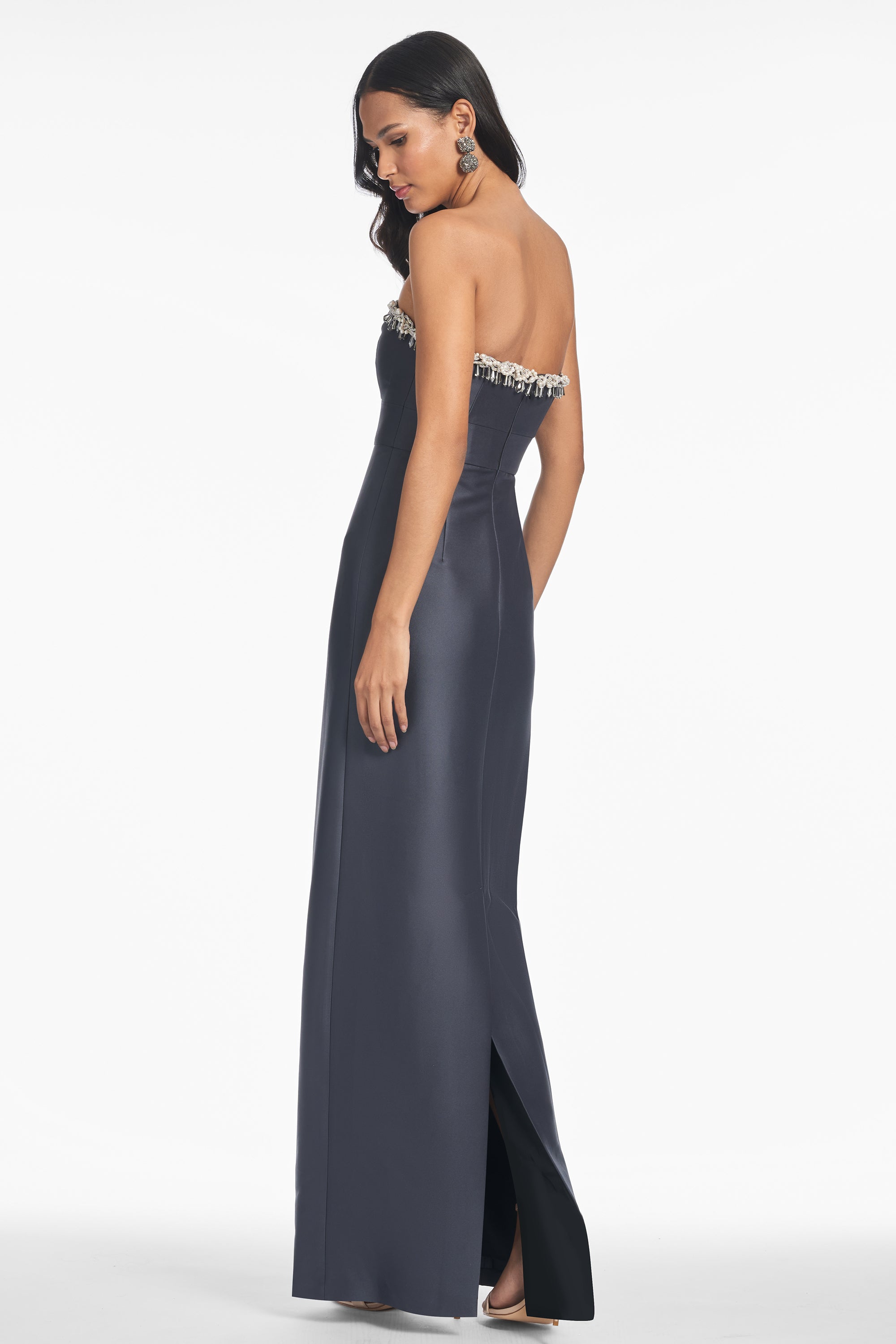 Hedy Gown - Charcoal - Final Sale