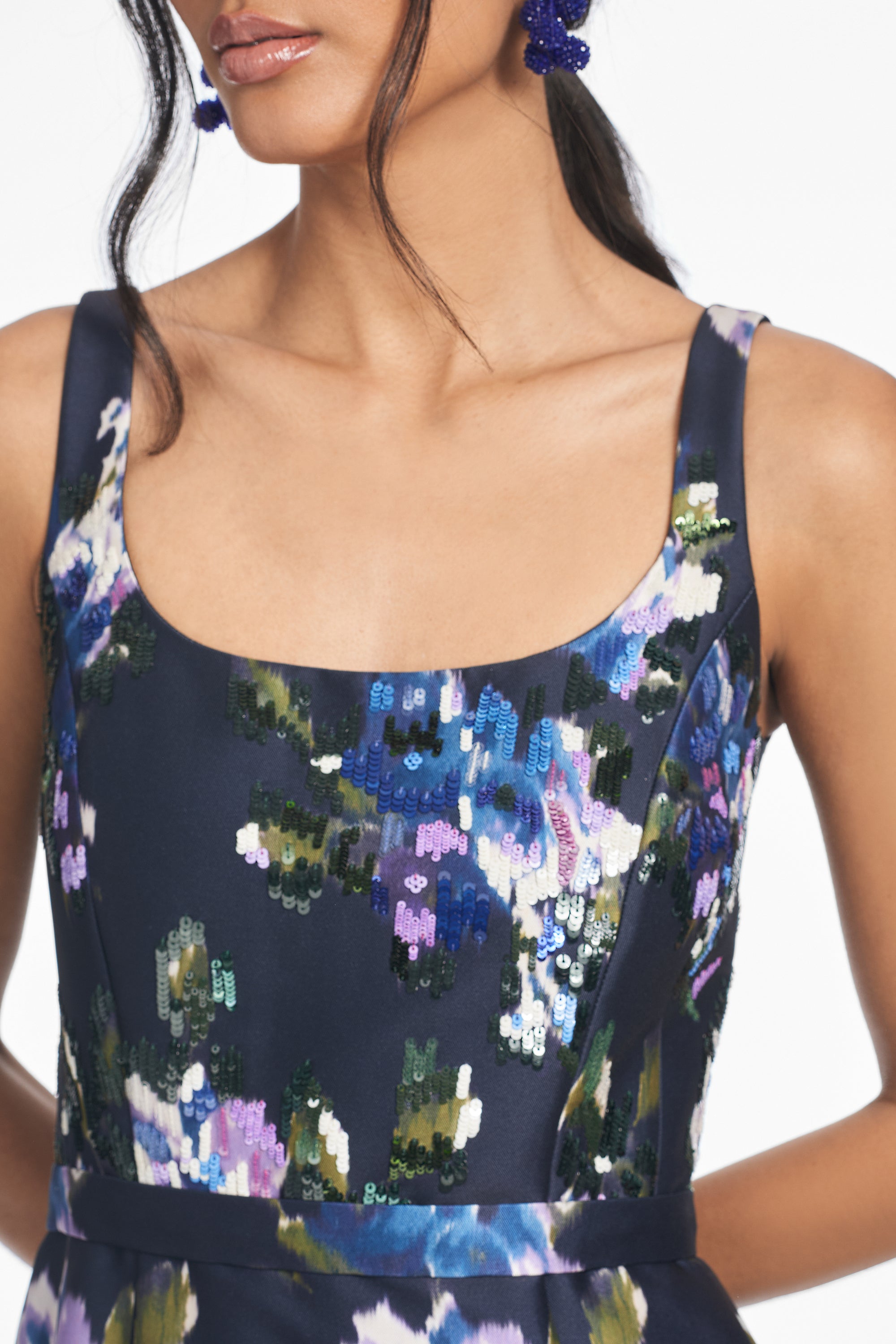 Lana Gown - Midnight Corsage - Final Sale