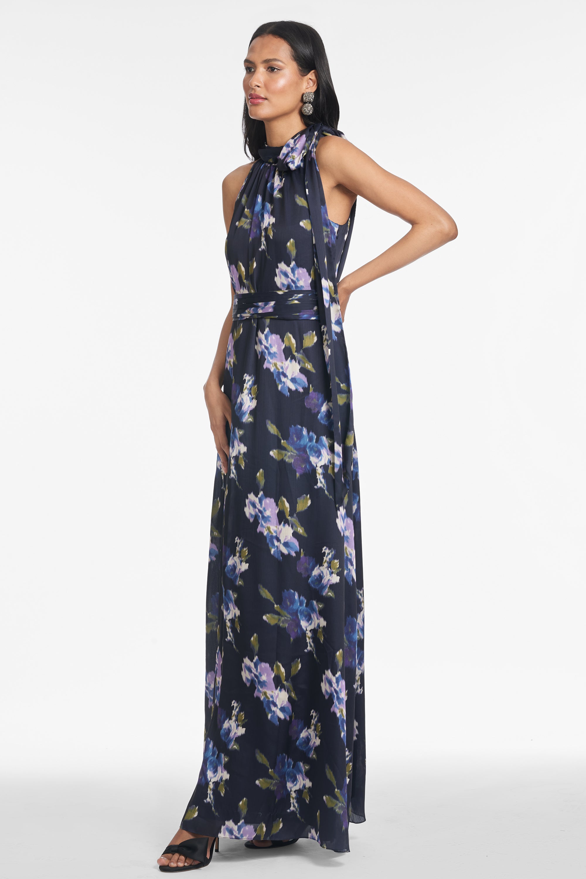 Kayla Gown - Midnight Corsage - Final Sale