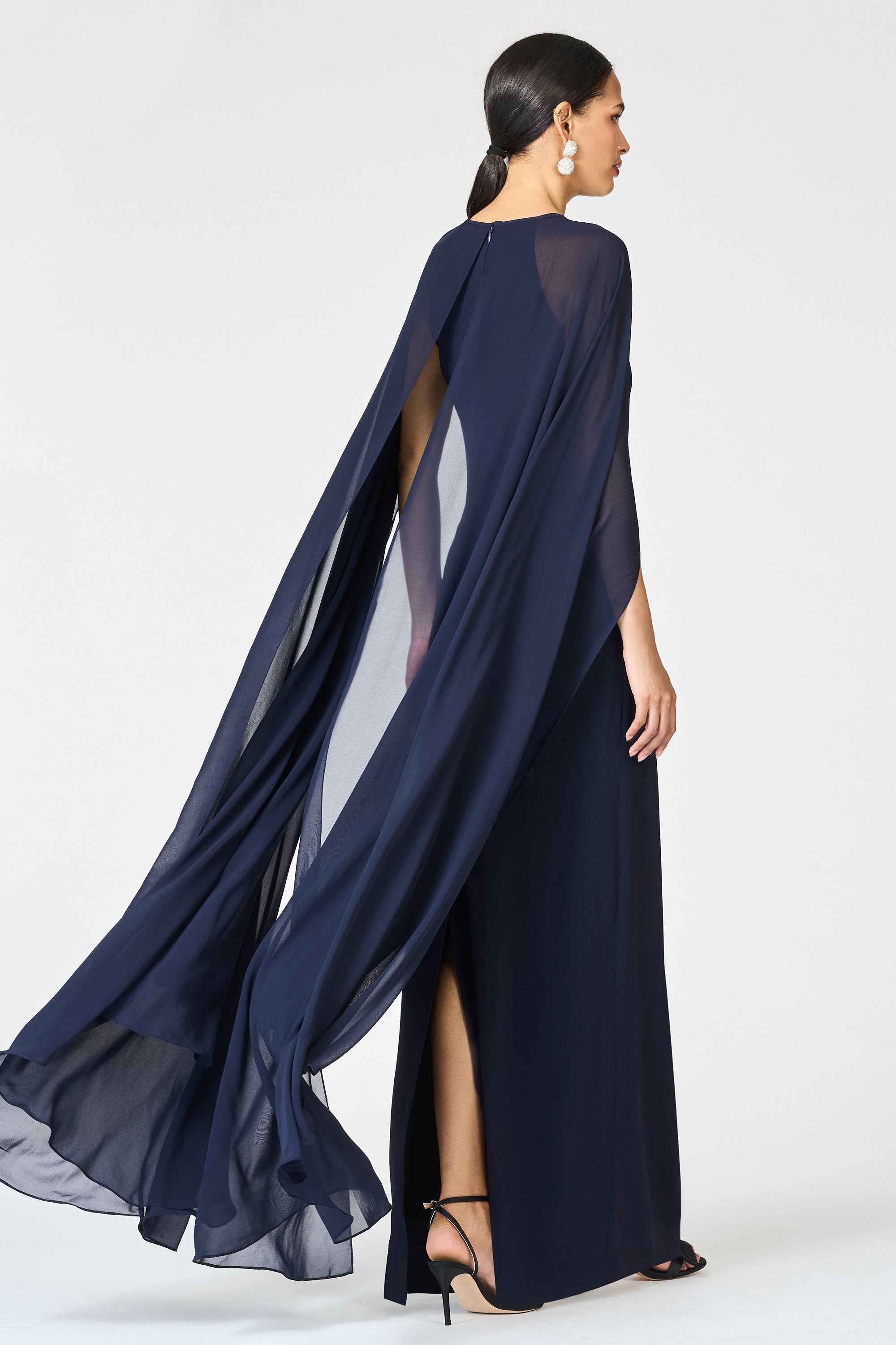 EMBELLISHED COLLEEN GOWN - MIDNIGHT