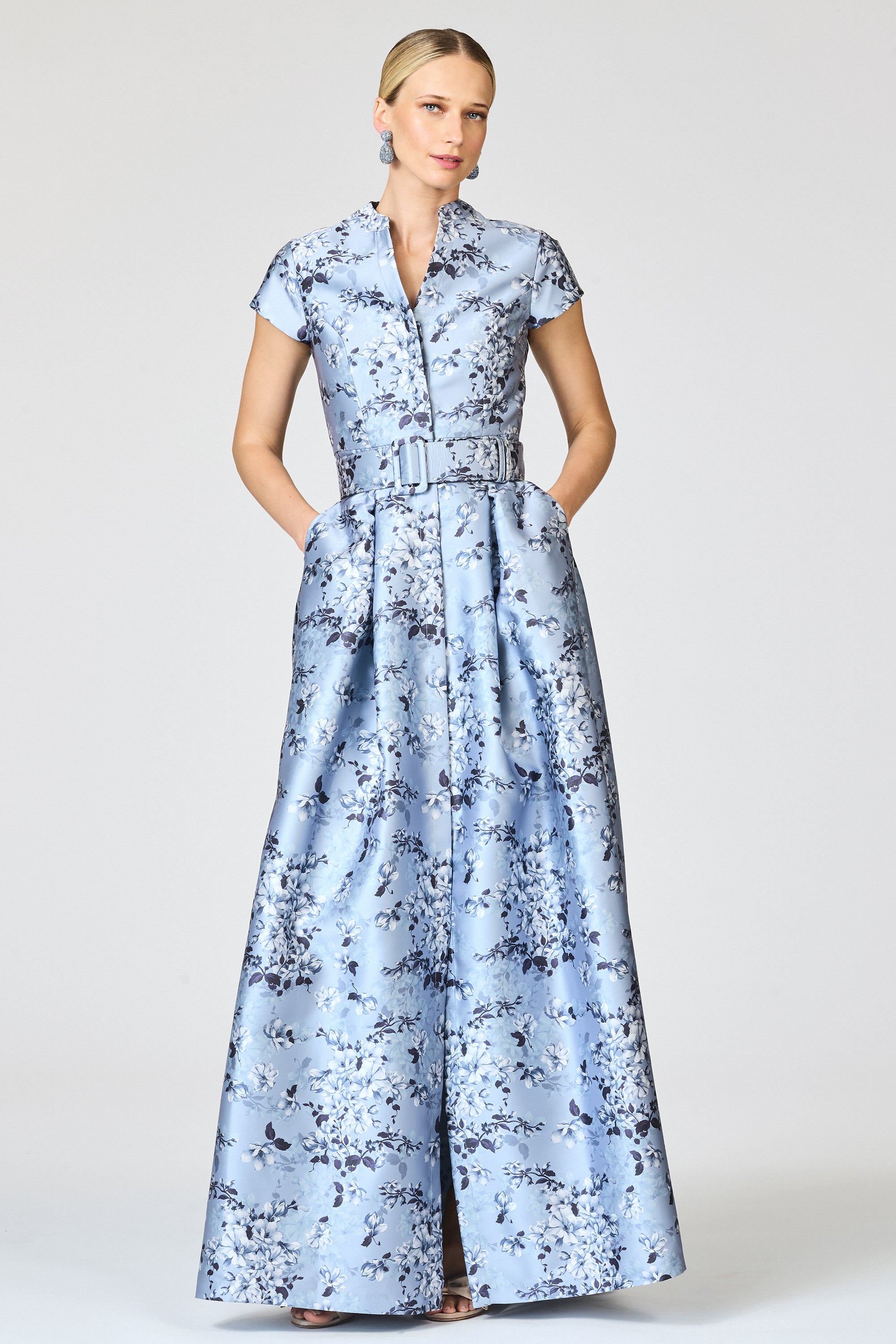 MARTA GOWN - ICED CHERRY BLOSSOM