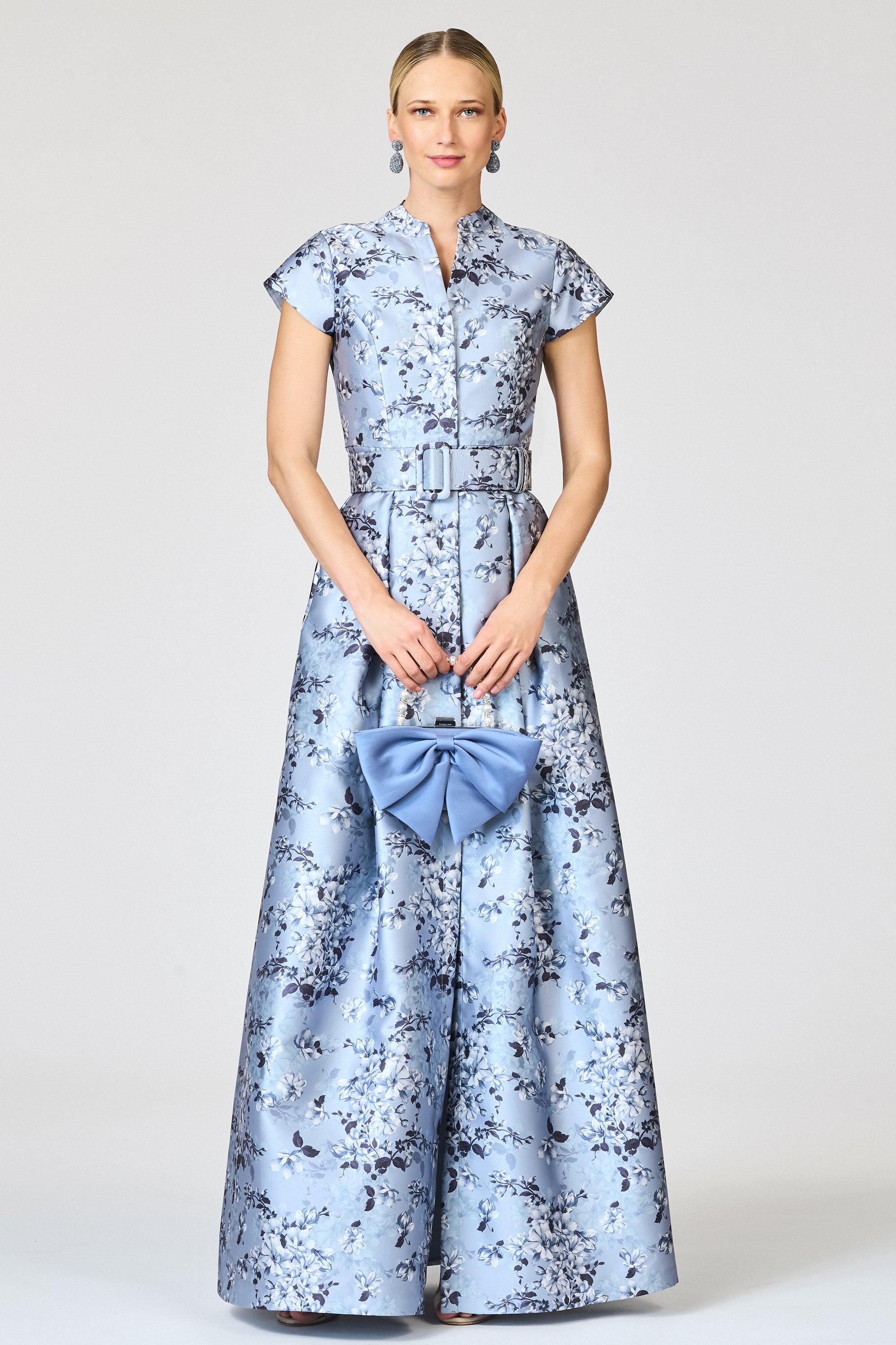 MARTA GOWN - ICED CHERRY BLOSSOM