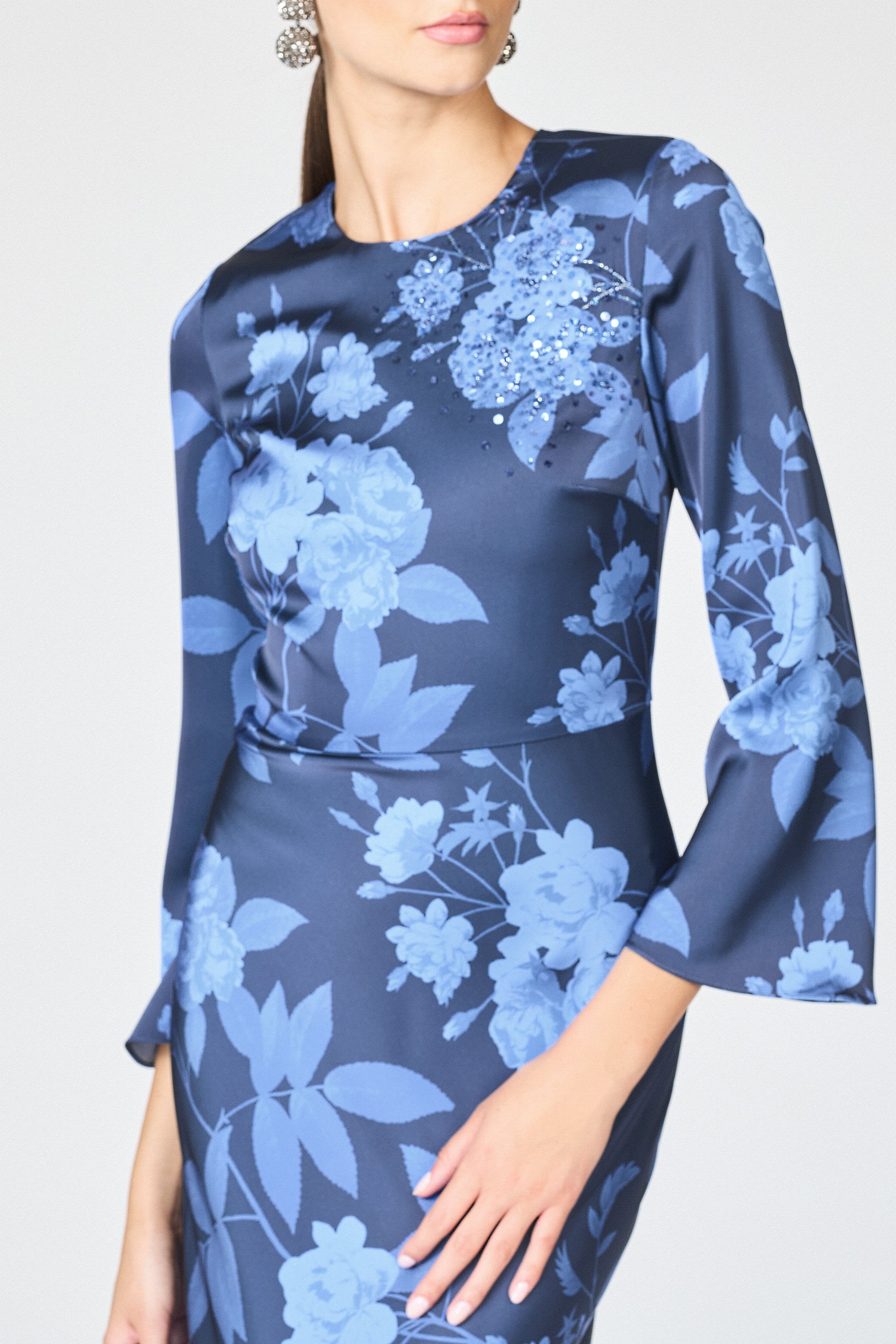 EMBELLISHED ALEX GOWN - GALAXY ROSES