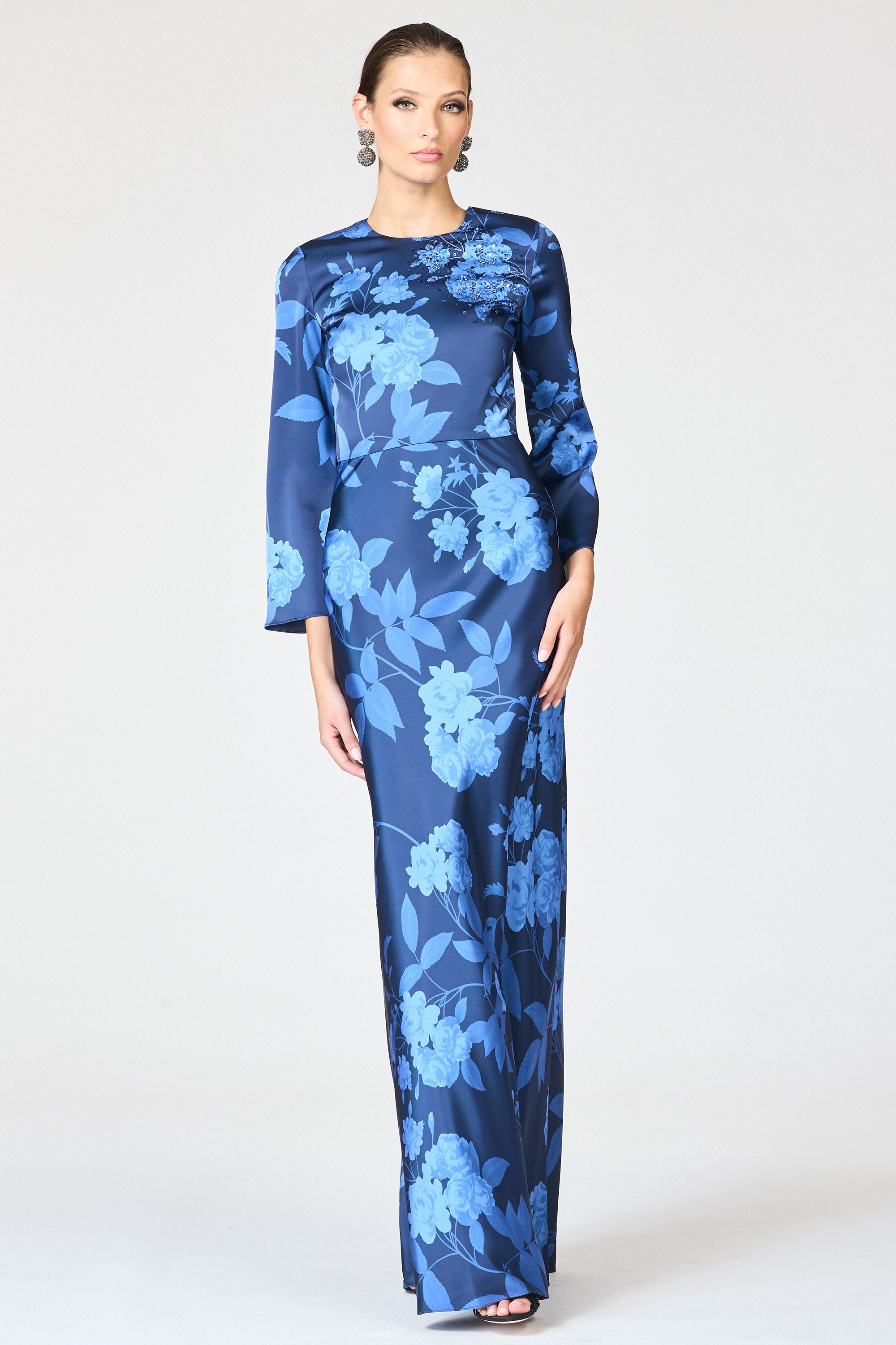 EMBELLISHED ALEX GOWN - GALAXY ROSES