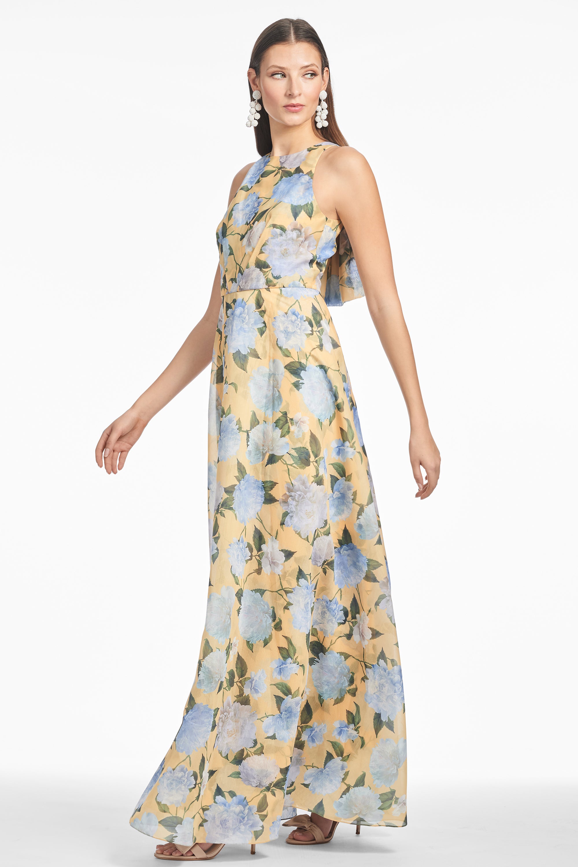 KATE GOWN - SUN AND SEA PEONIES - FINAL SALE
