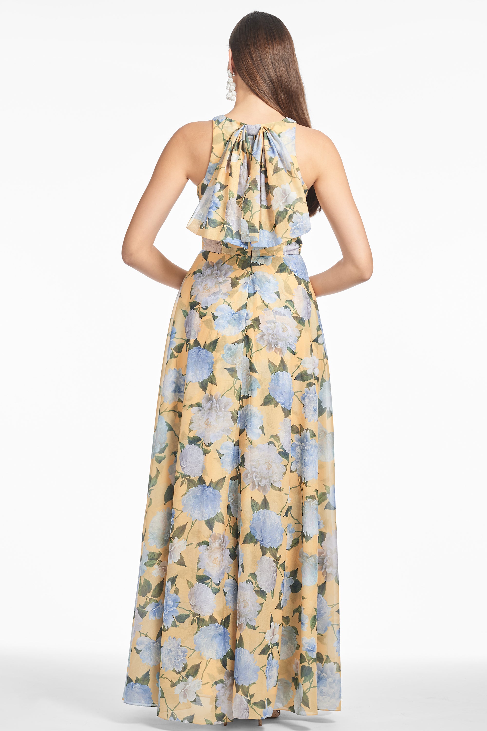 KATE GOWN - SUN AND SEA PEONIES - FINAL SALE
