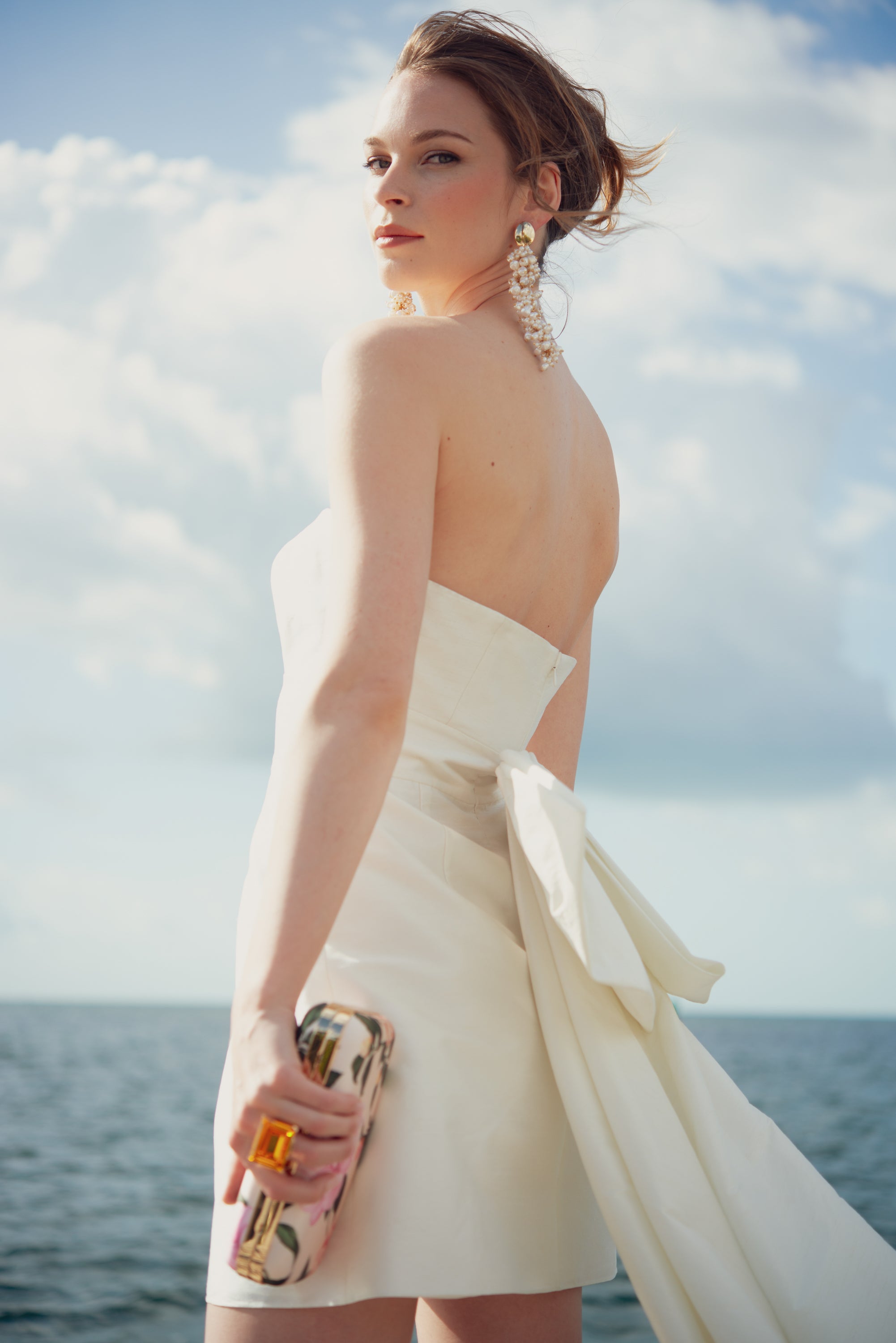 Kaia Dress - Ivory