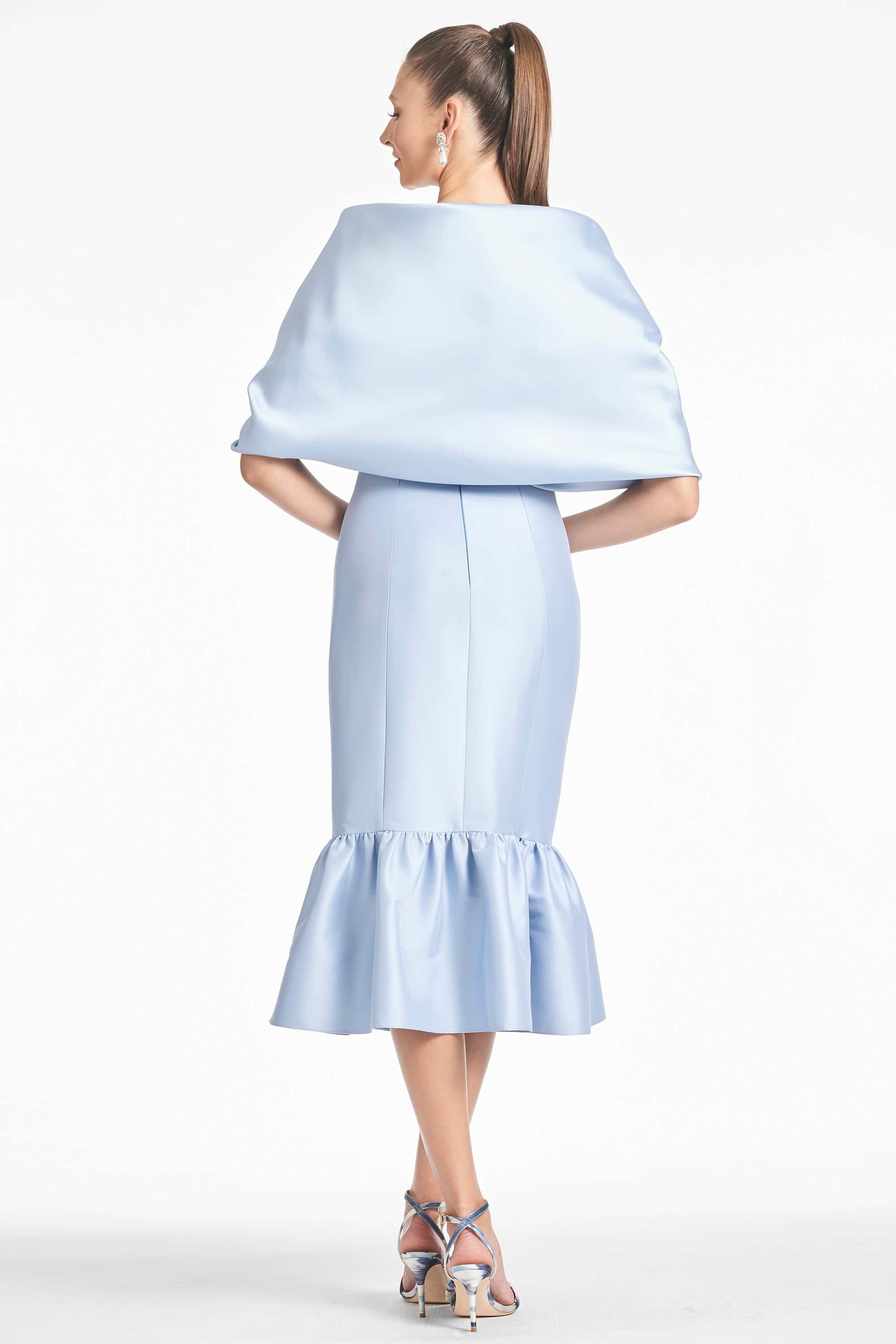 The Hug Shawl - Glacial Blue