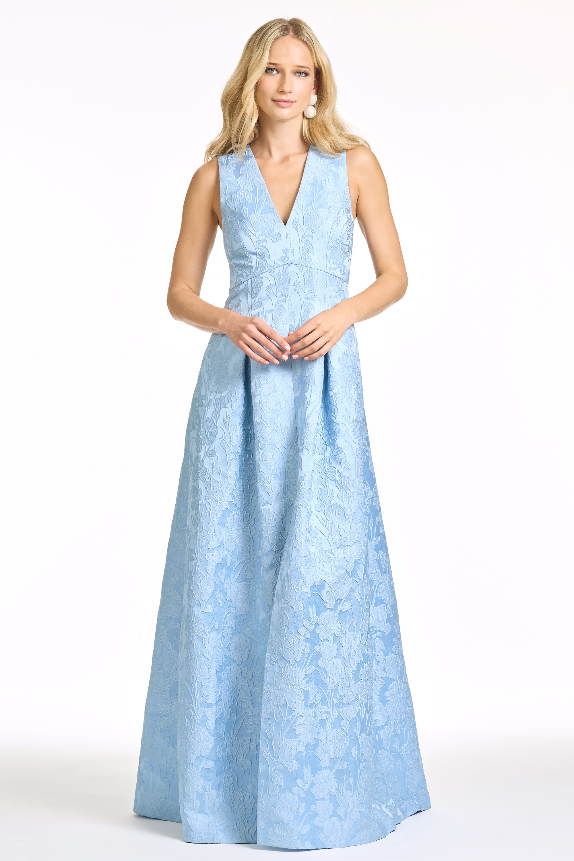 Sachin & Babi Brooklynne ICE Blue Ball Gown