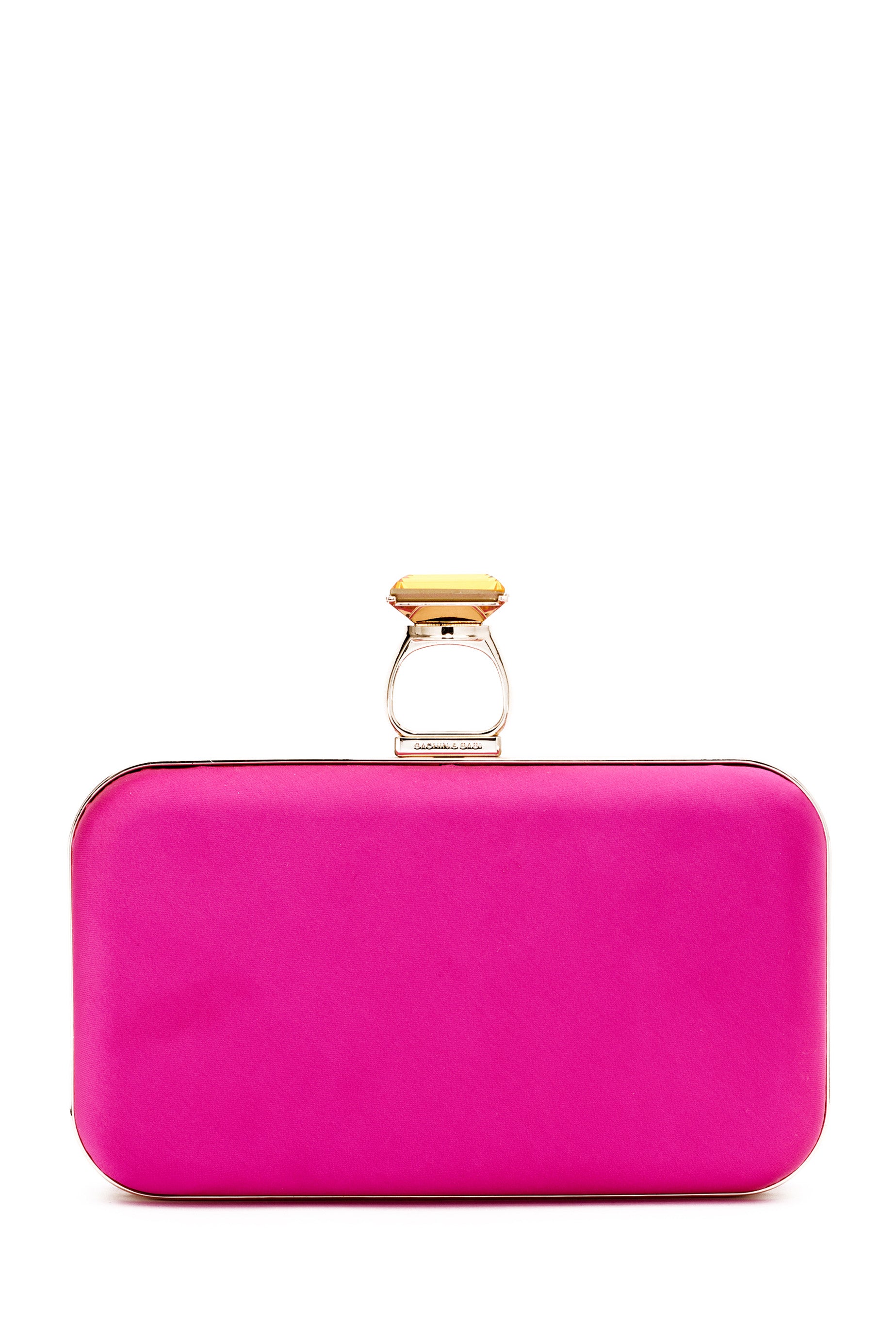 On the Rocks Clutch - Cerise