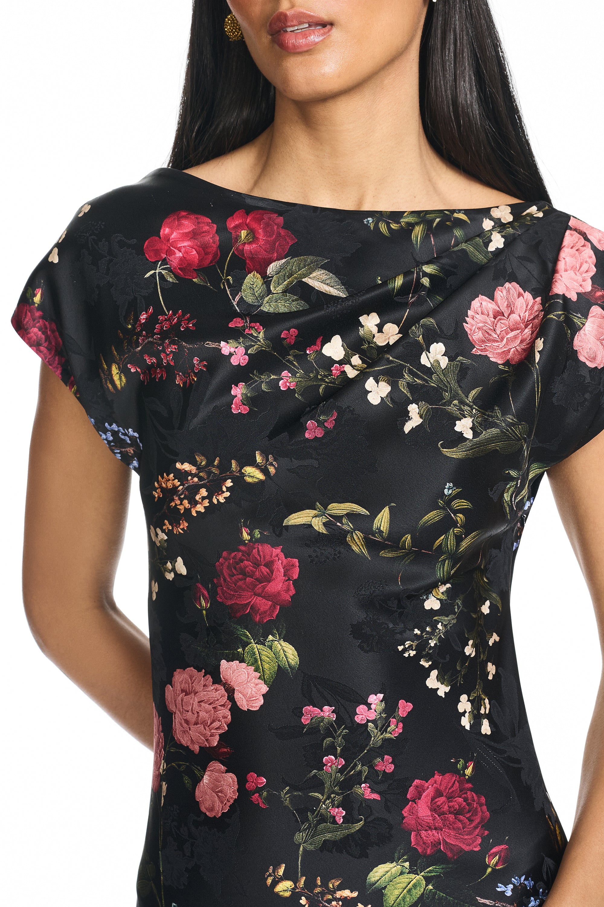 Carina dress carbon botanica