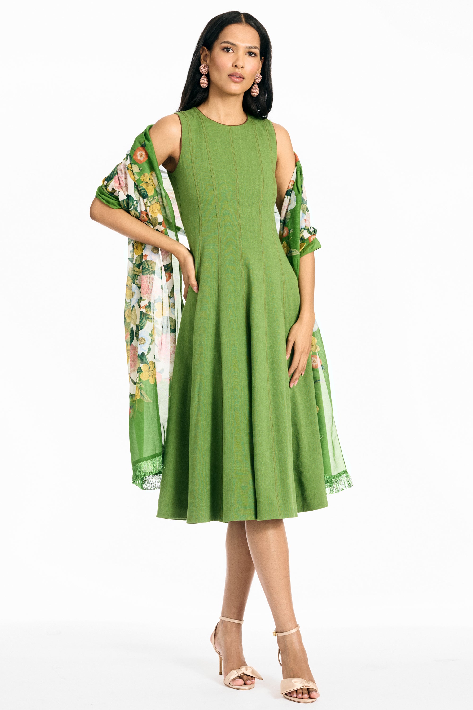 MARIPOSA DRESS - FERN GREEN
