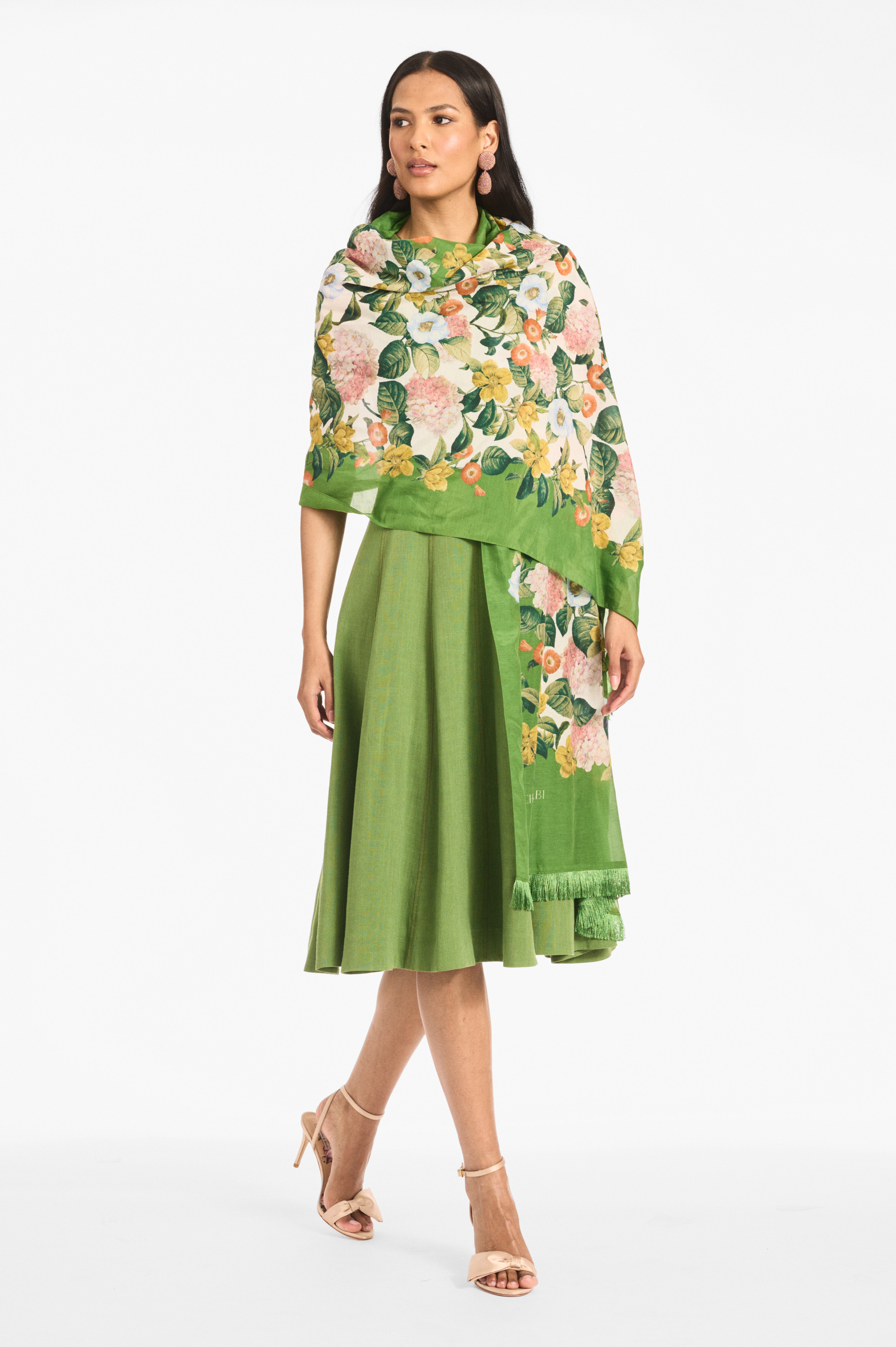 MARIPOSA DRESS - FERN GREEN