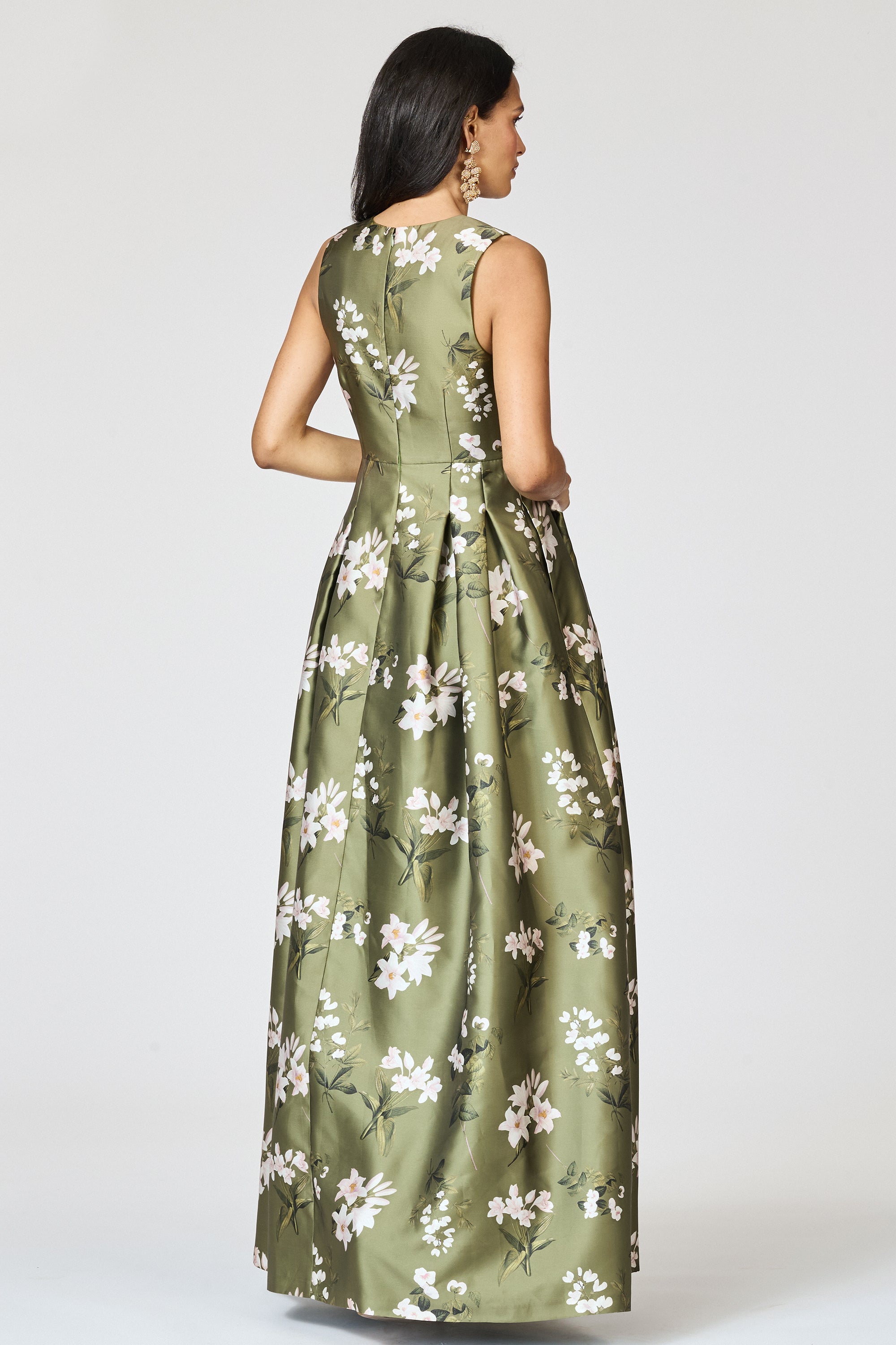 BROOKE GOWN - MOSS FORMOSA