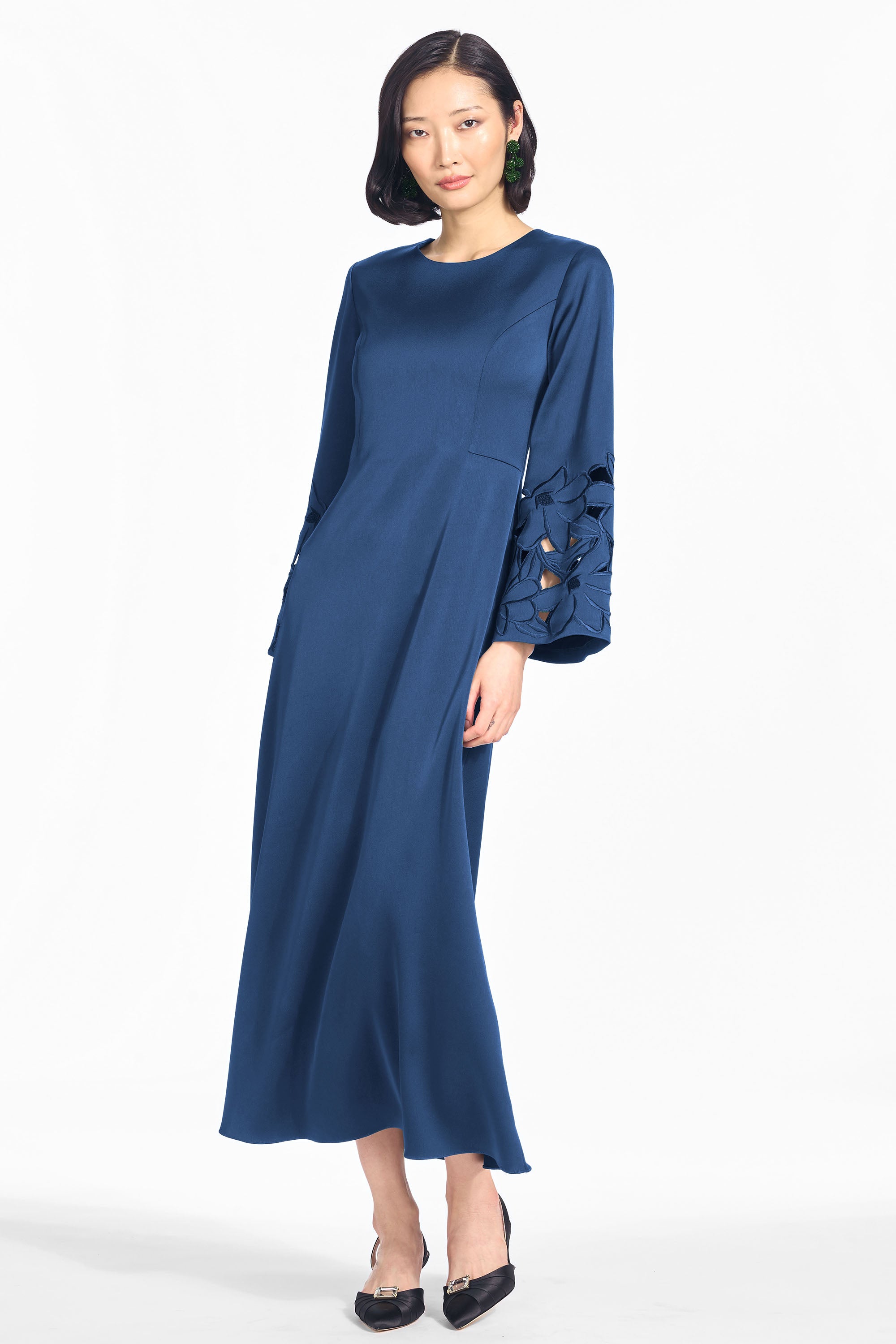 JULES DRESS - OCEAN BLUE