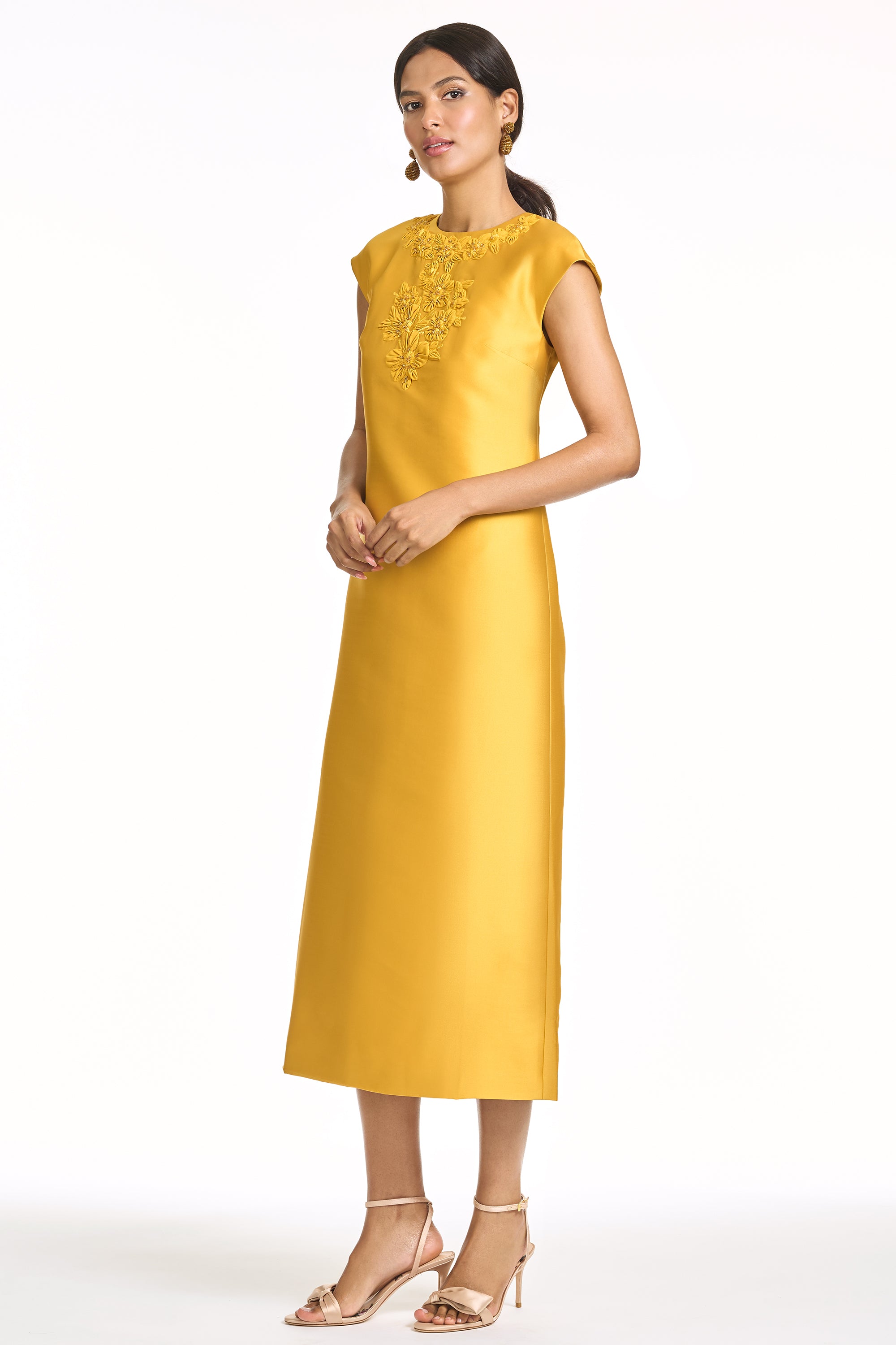 GWENDOLYN GOWN - SAFFRON